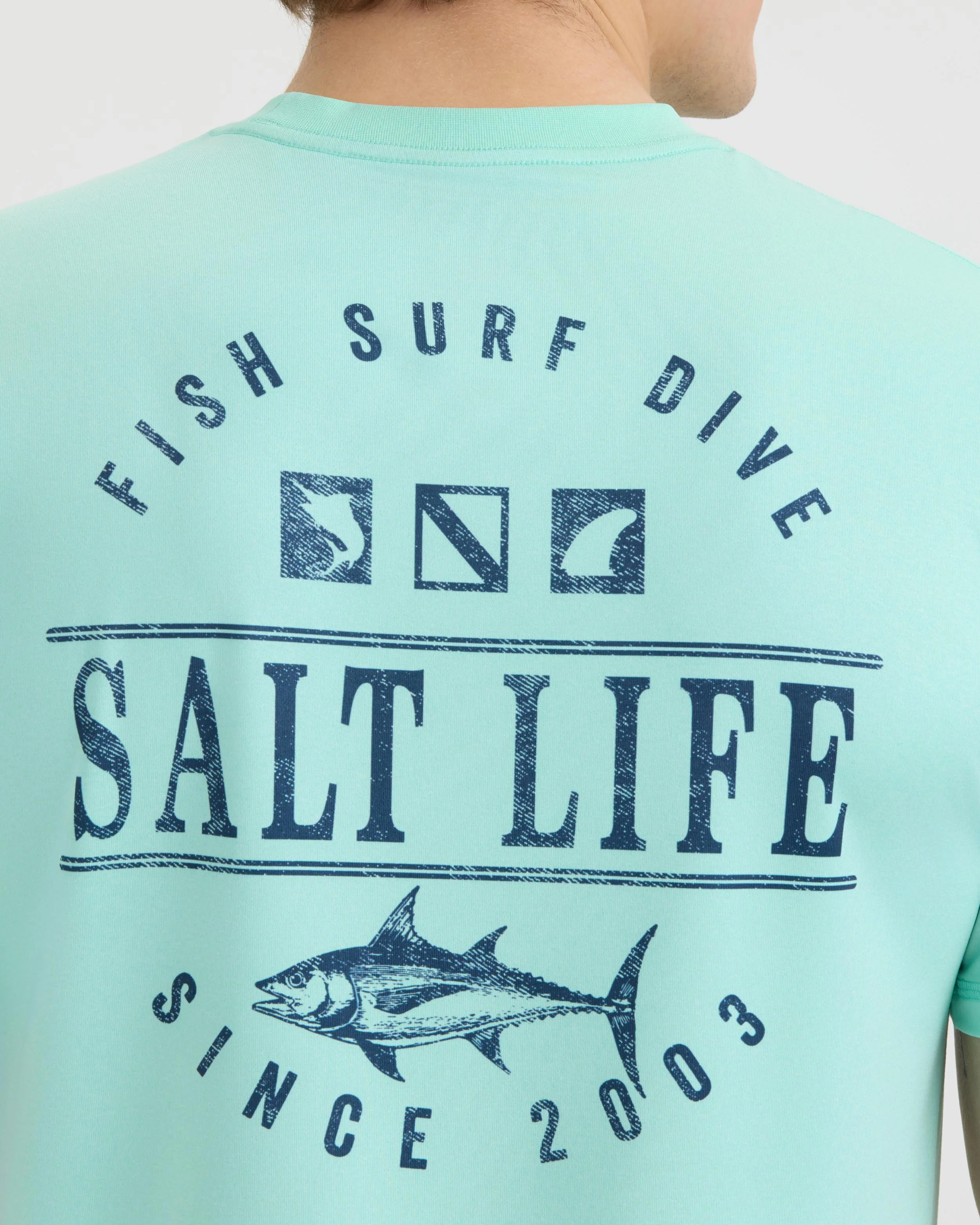 Men’s Sea to Sea SLX Performance Short Sleeve Tee - Image 5