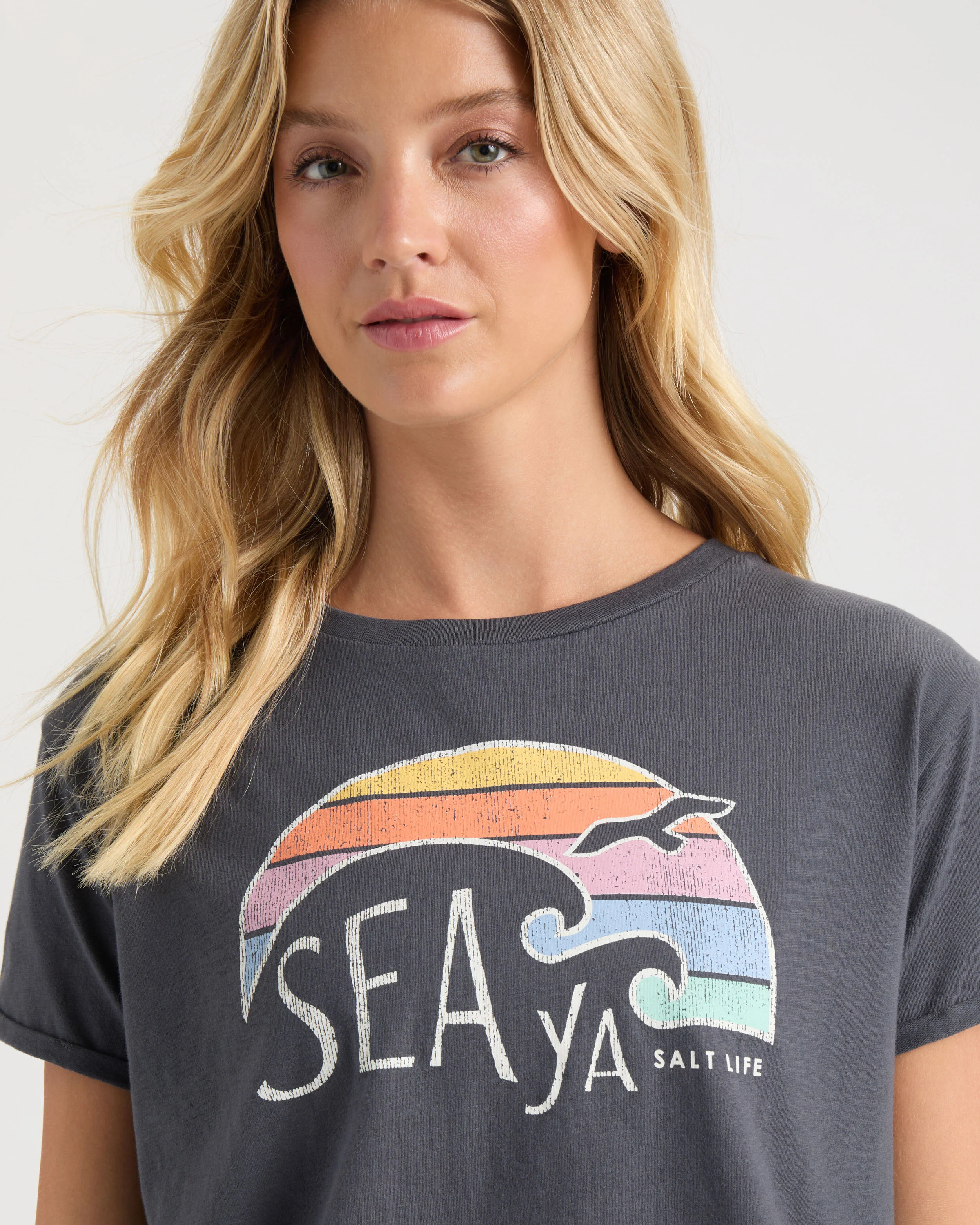 Women's Sea Ya Cropped Shirt - Image 5