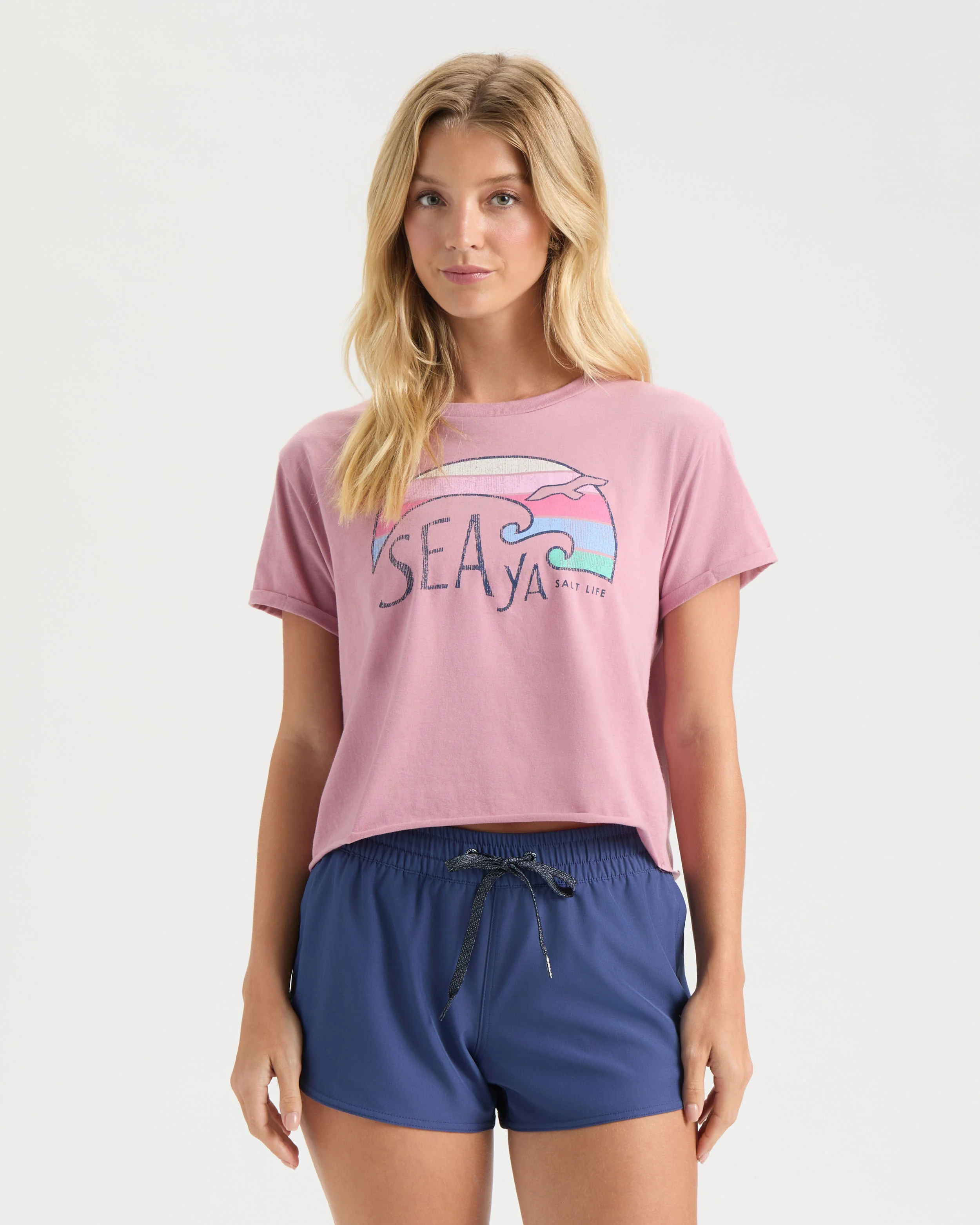 Women's Sea Ya Cropped Tee - Image 2