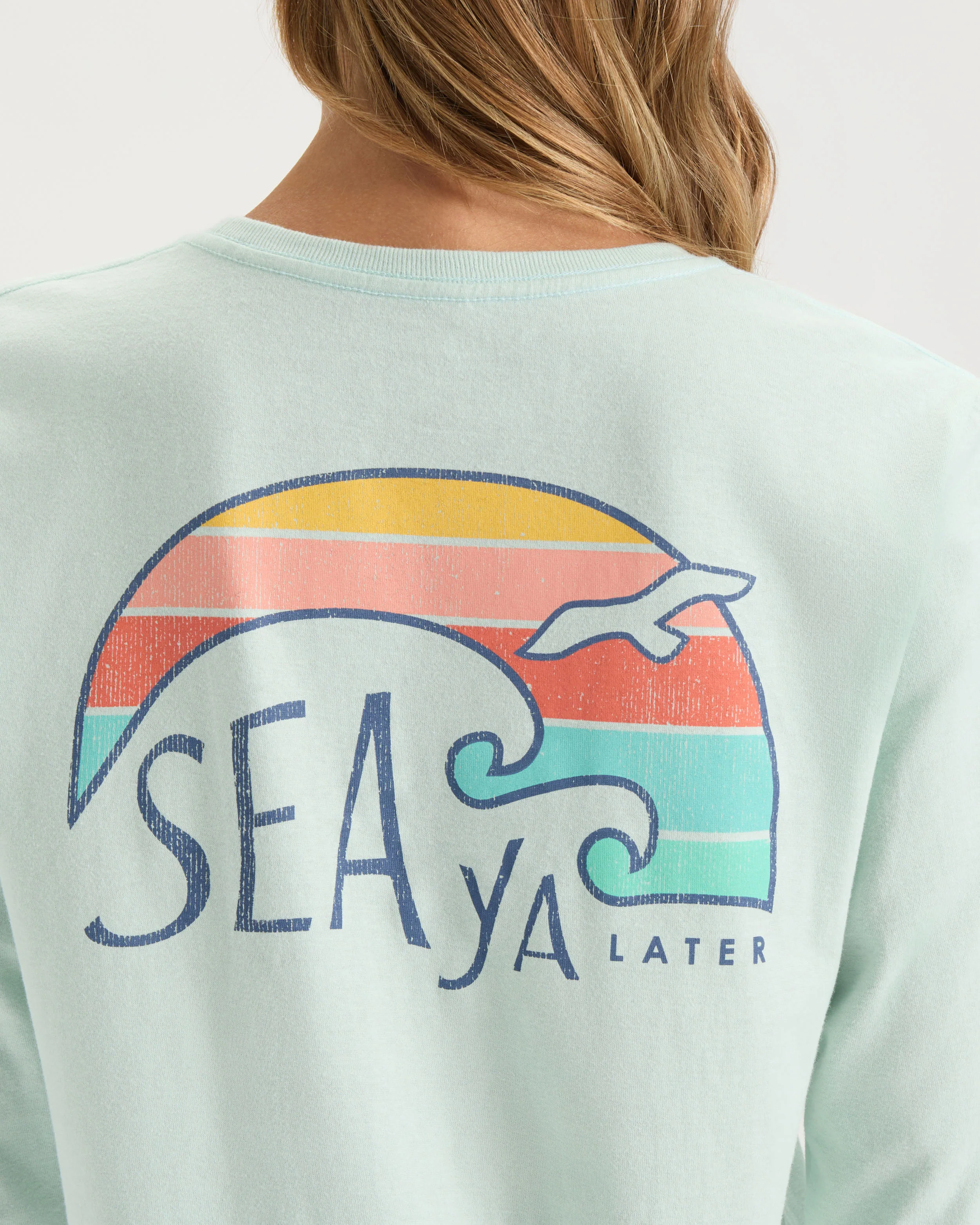 Women’s Sea Ya Later Long Sleeve Shirt - Image 5