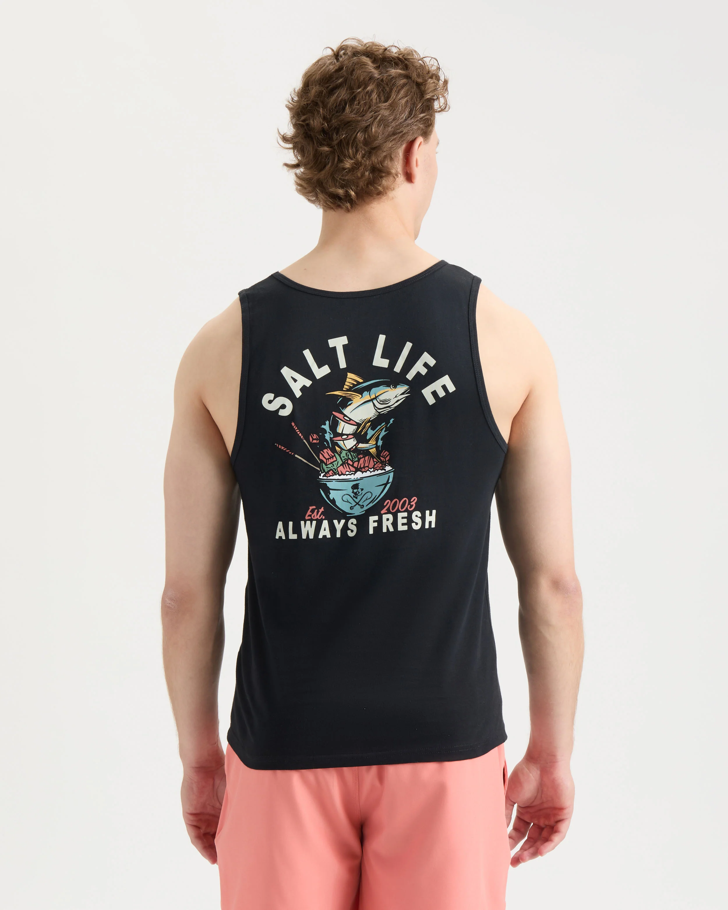 Men's Served Fresh Tank Top - Image 5