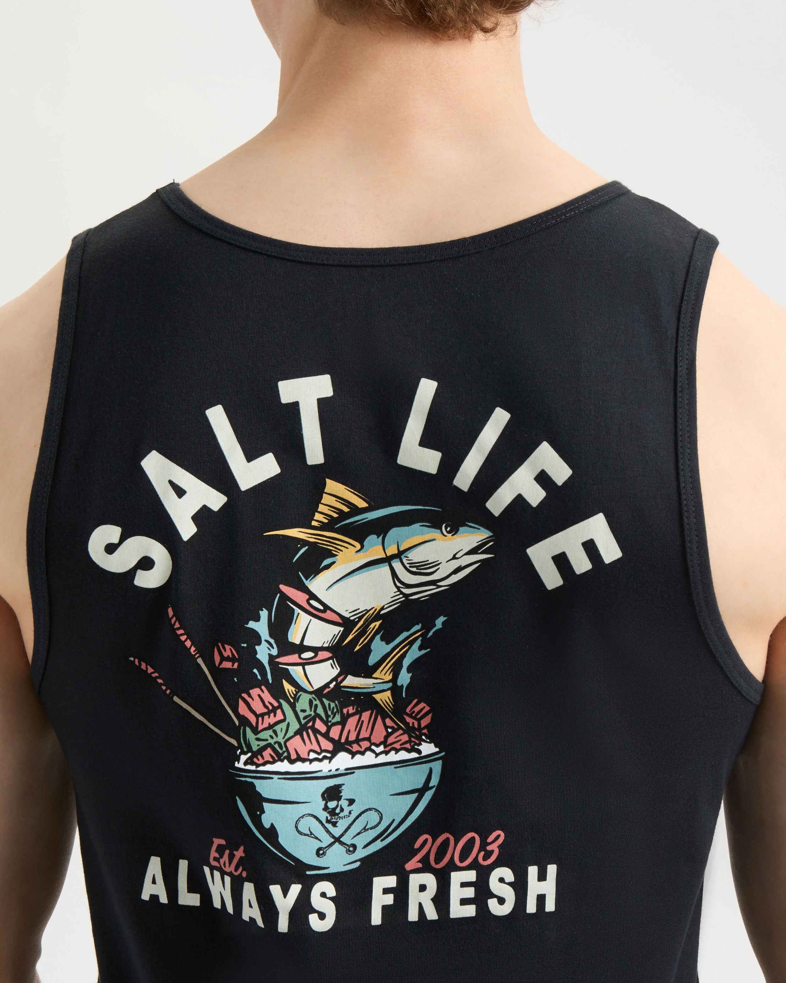 Men's Served Fresh Tank Top - Image 6