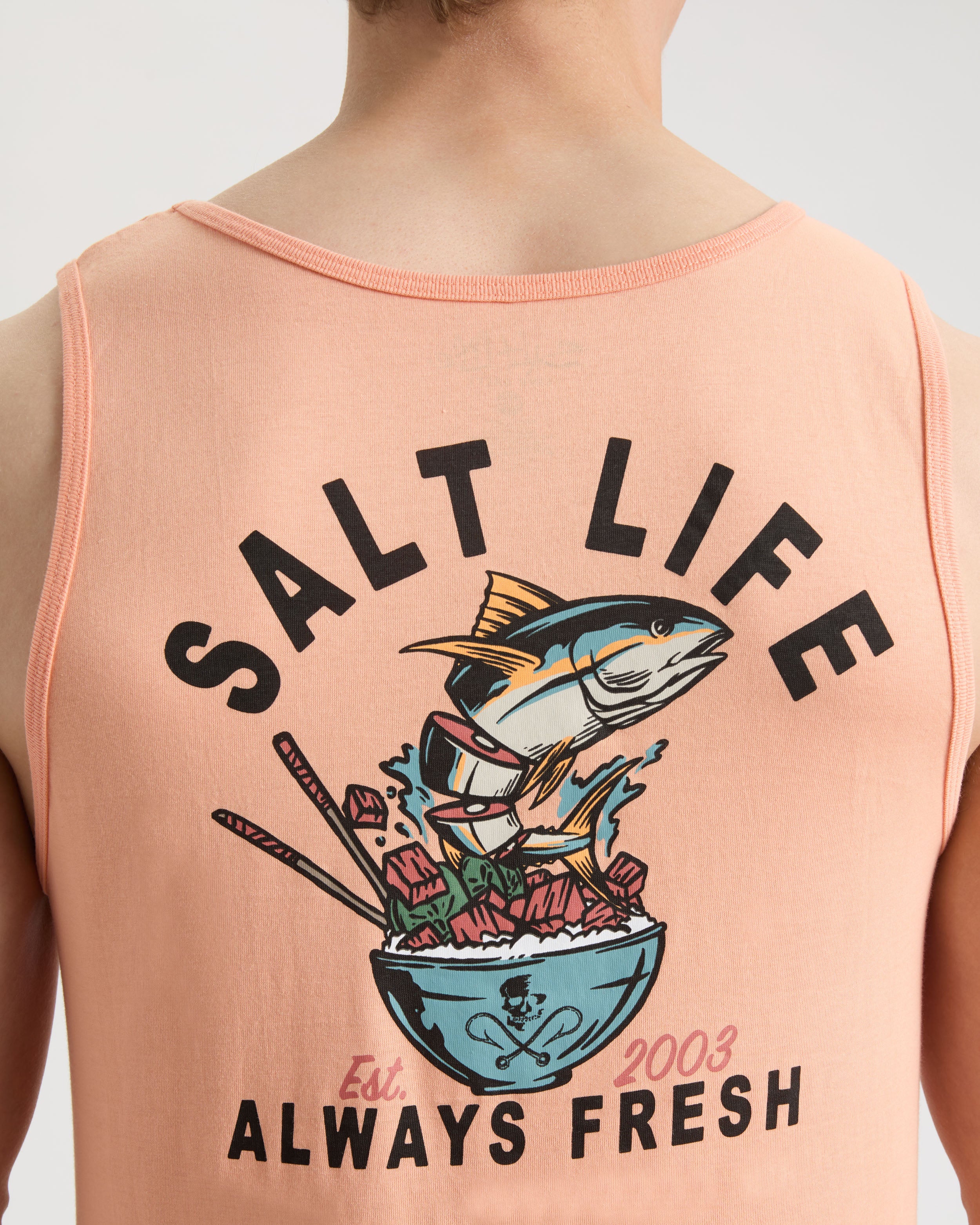 Men's Served Fresh Tank Top - Image 5