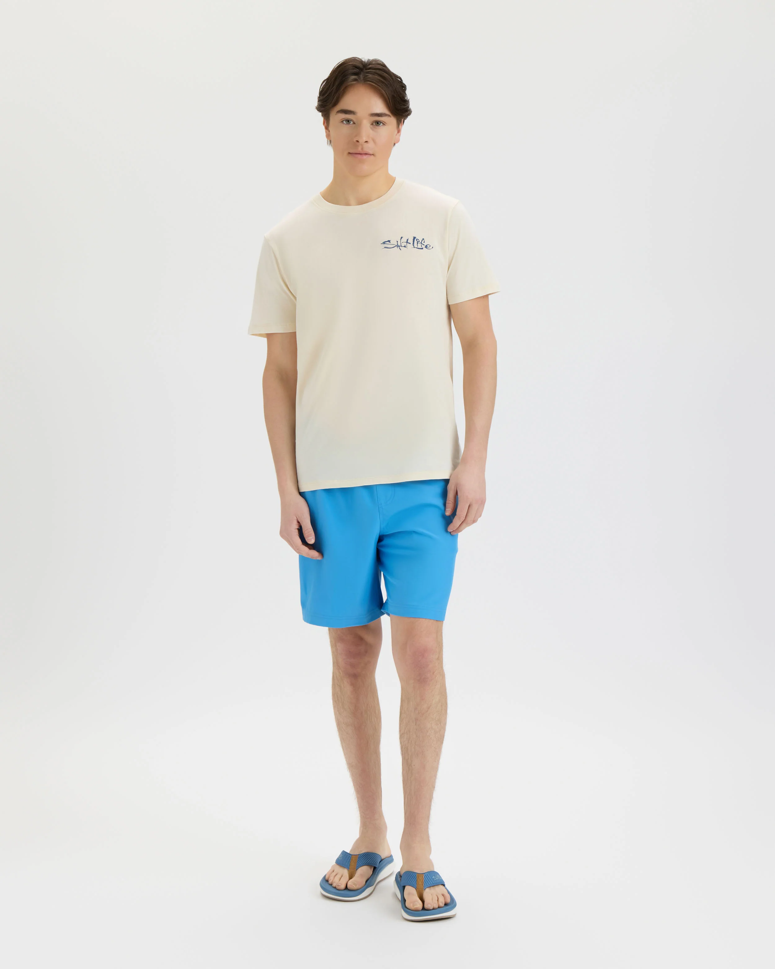 Men’s Sharks Americana Salt Wash Tee - Image 6
