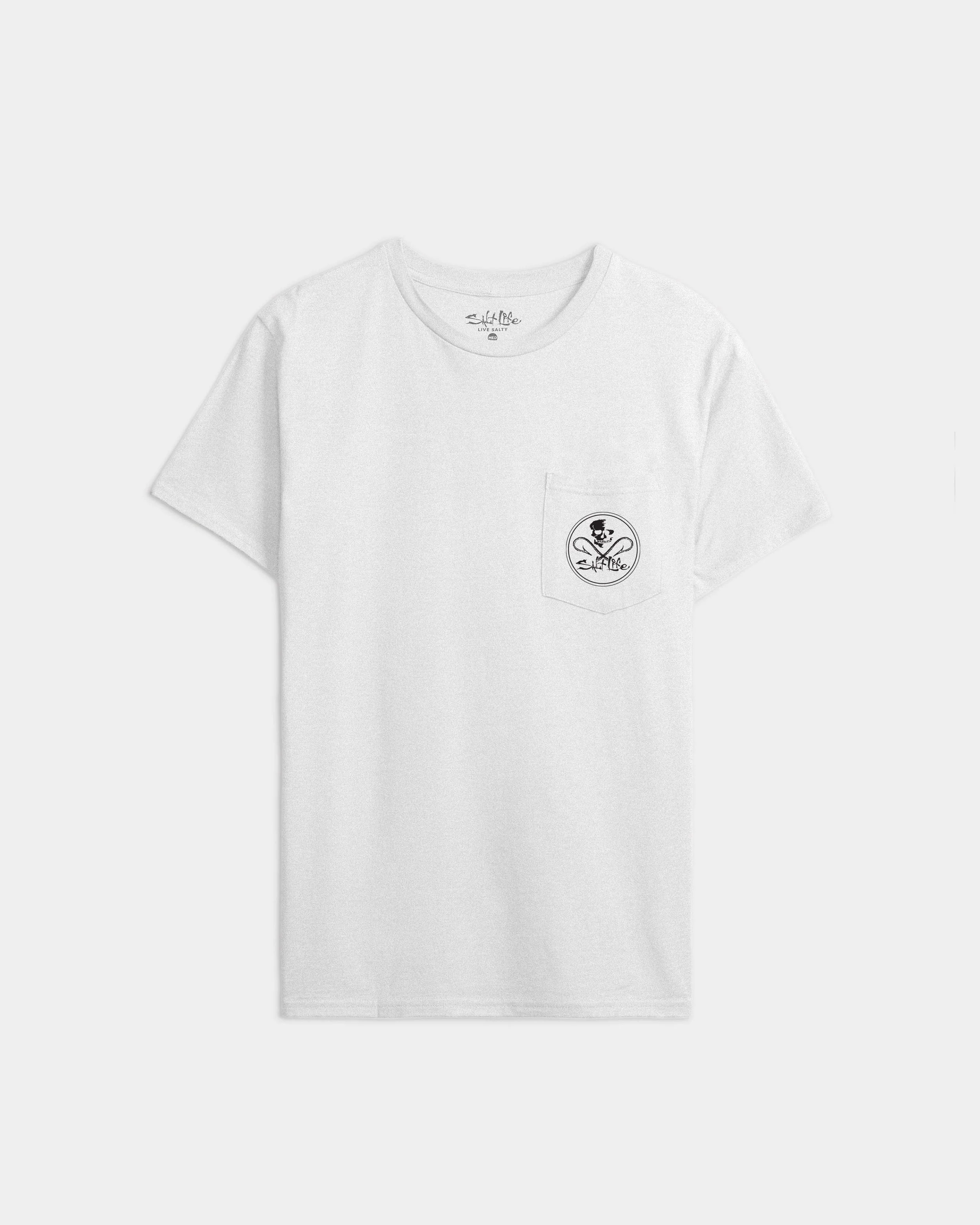 Men's Skull and Hooks Short Sleeve Tee - Image 2