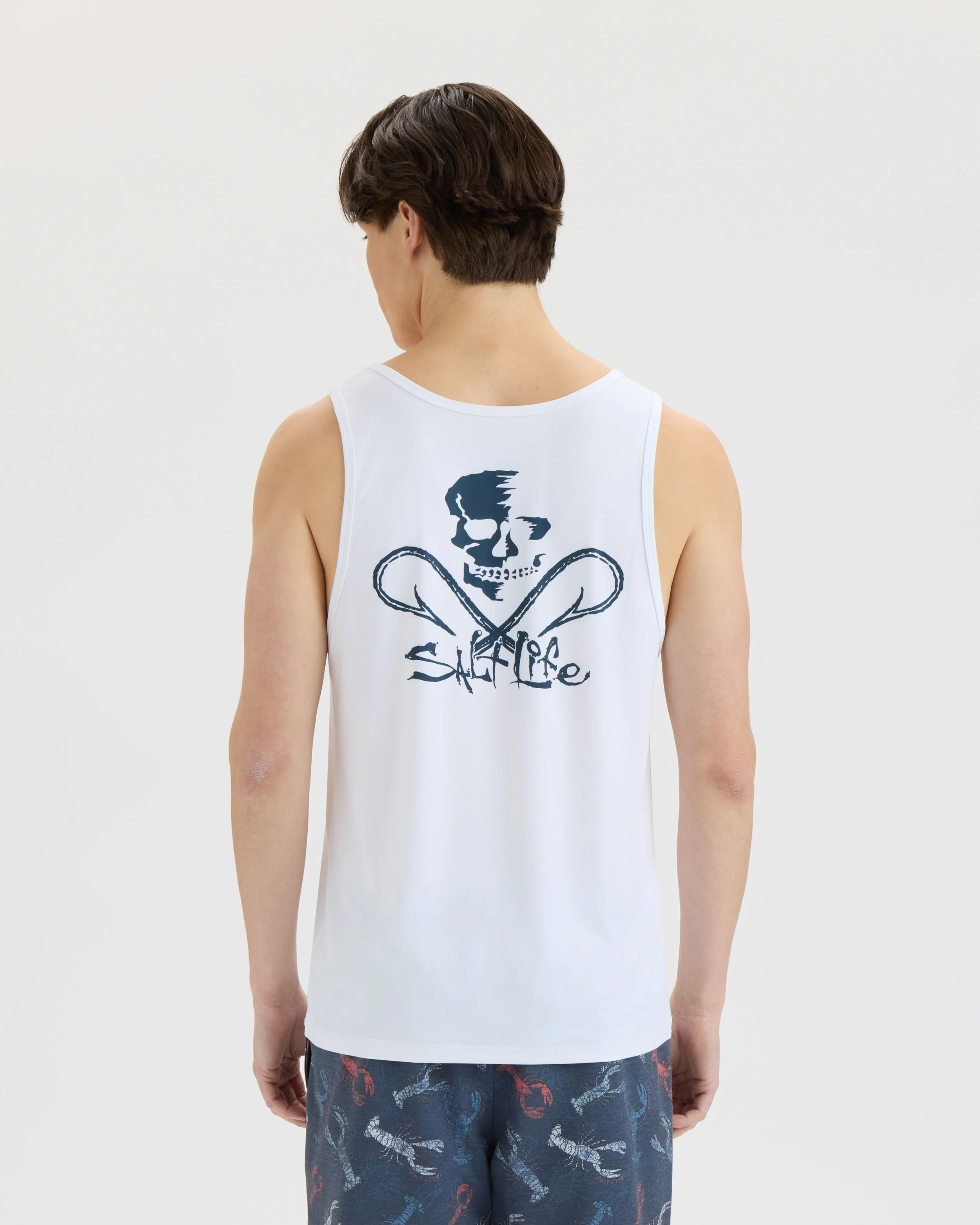 Men’s Skull and Hooks Tank Top - Image 5
