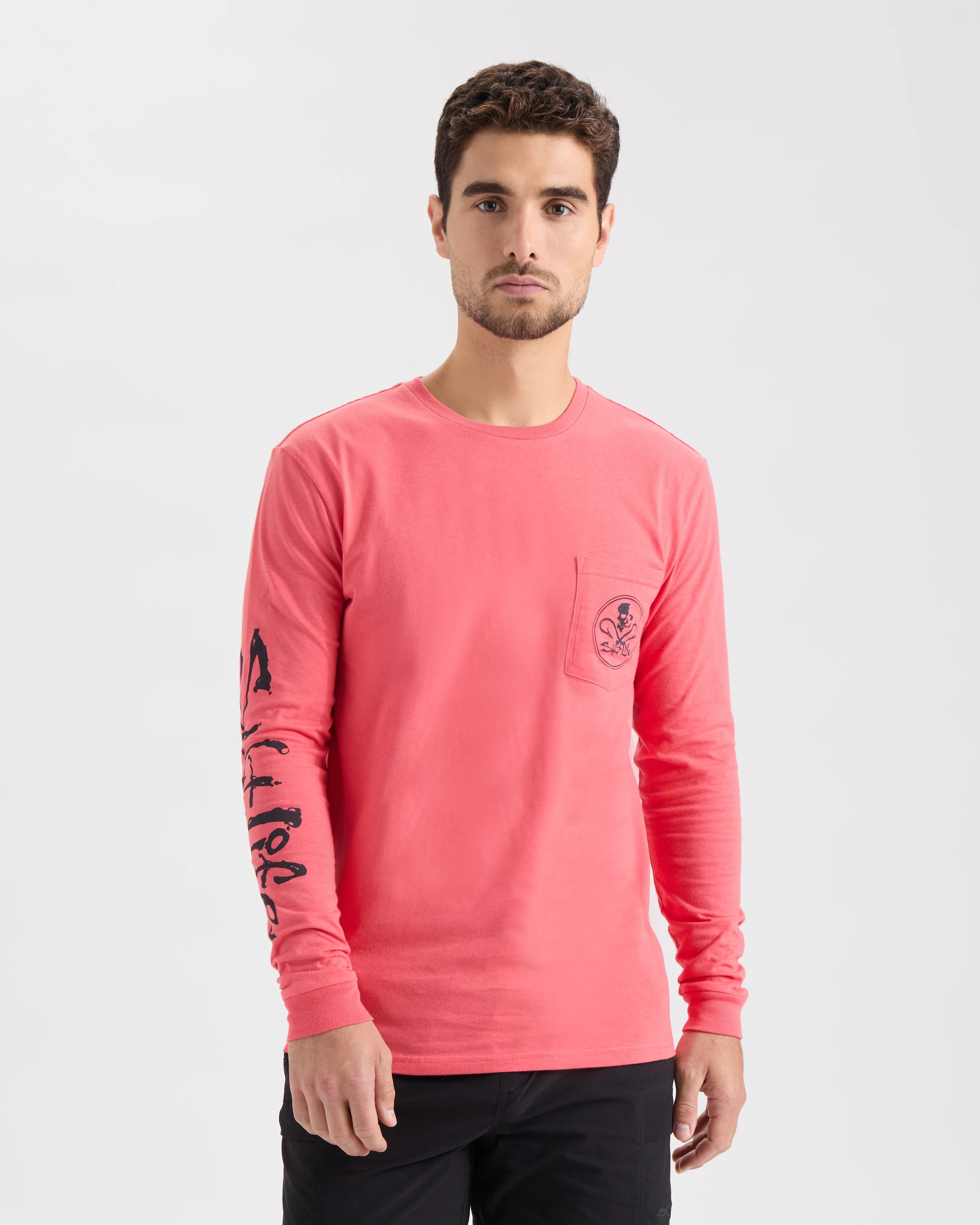 Men’s Skull and Hooks Long Sleeve - Image 2