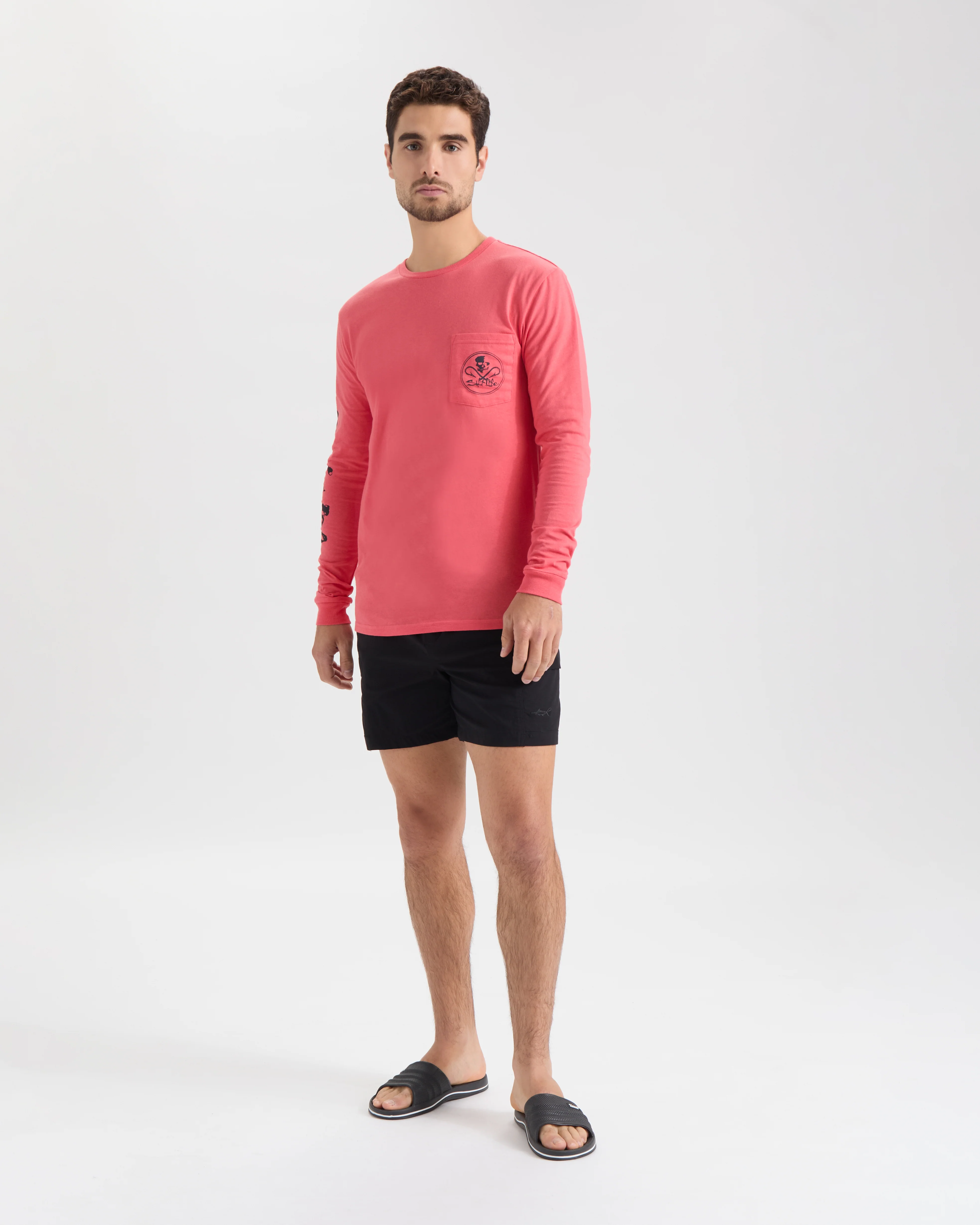 Men’s Skull and Hooks Long Sleeve - Image 6