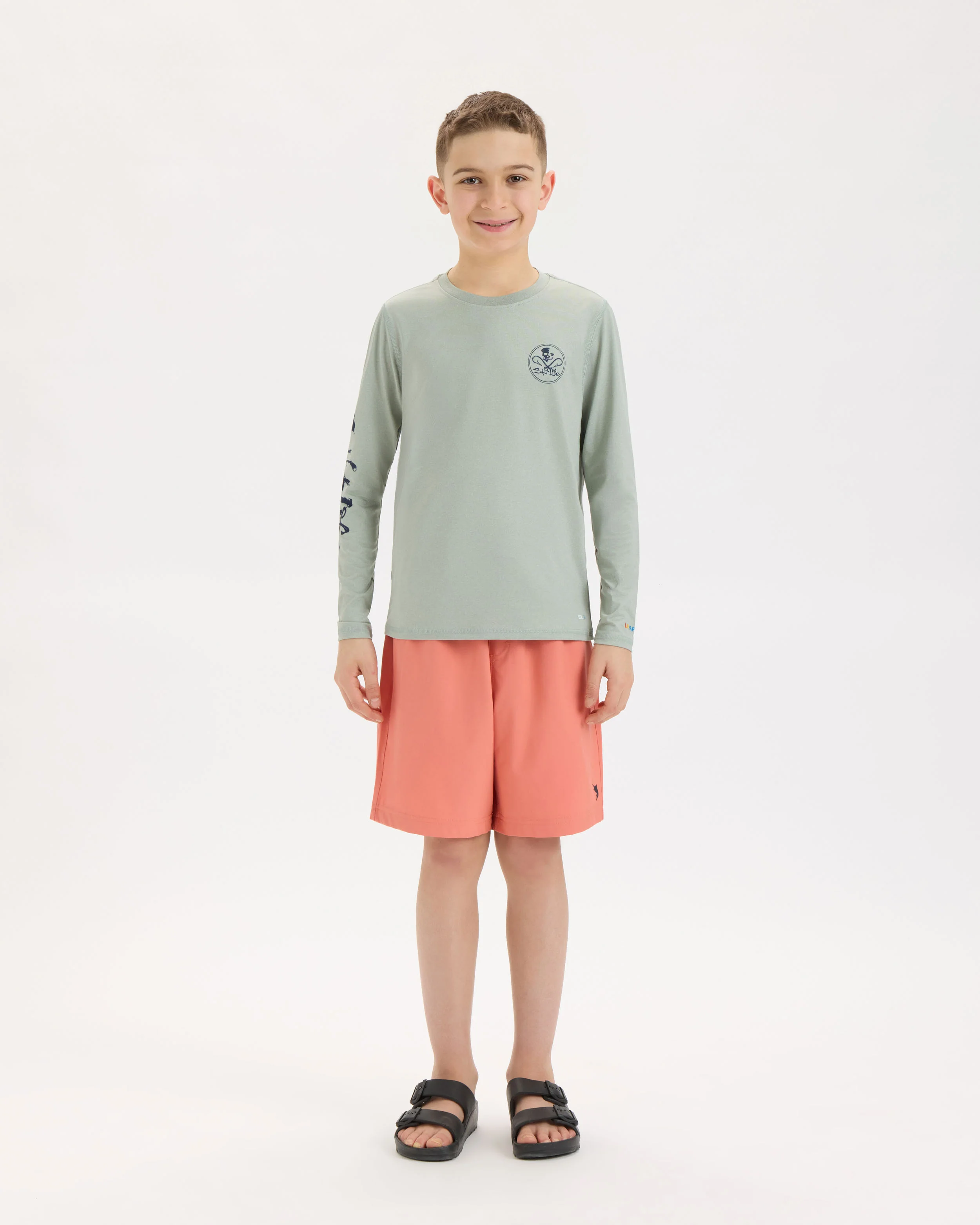 Youth Skull and Hooks SLX Performance Long Sleeve Tee - Image 5