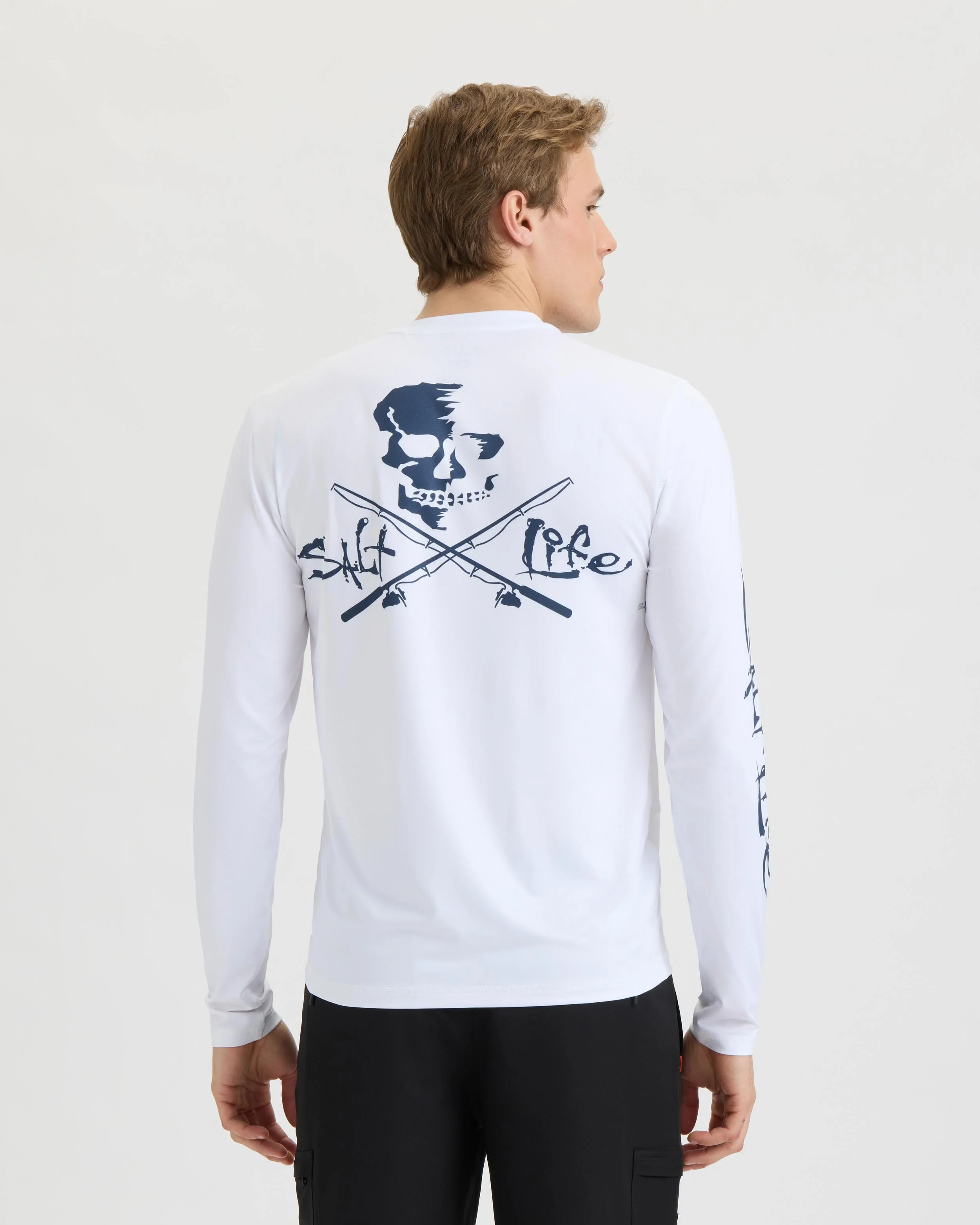 Skull and Poles SLX Performance Long Sleeve Tee - Image 4