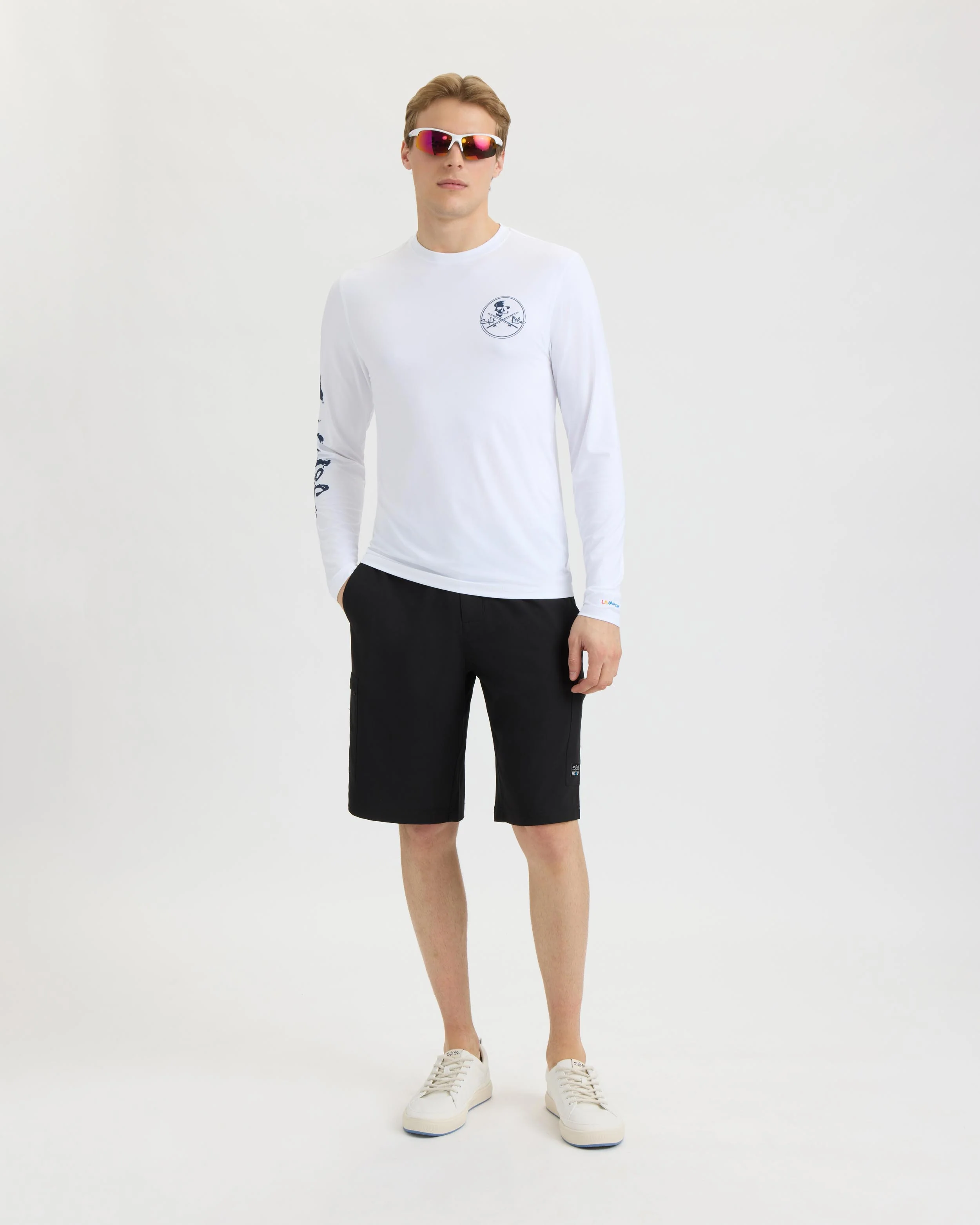 Skull and Poles SLX Performance Long Sleeve Tee - Image 7