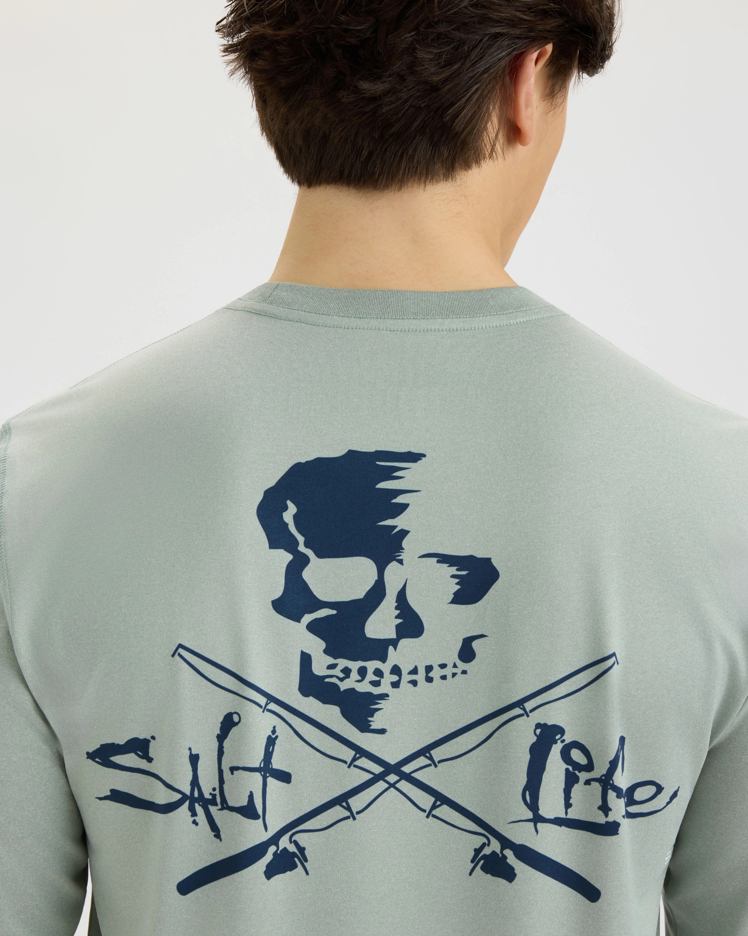 Skull and Poles SLX Performance Long Sleeve Tee - Image 4
