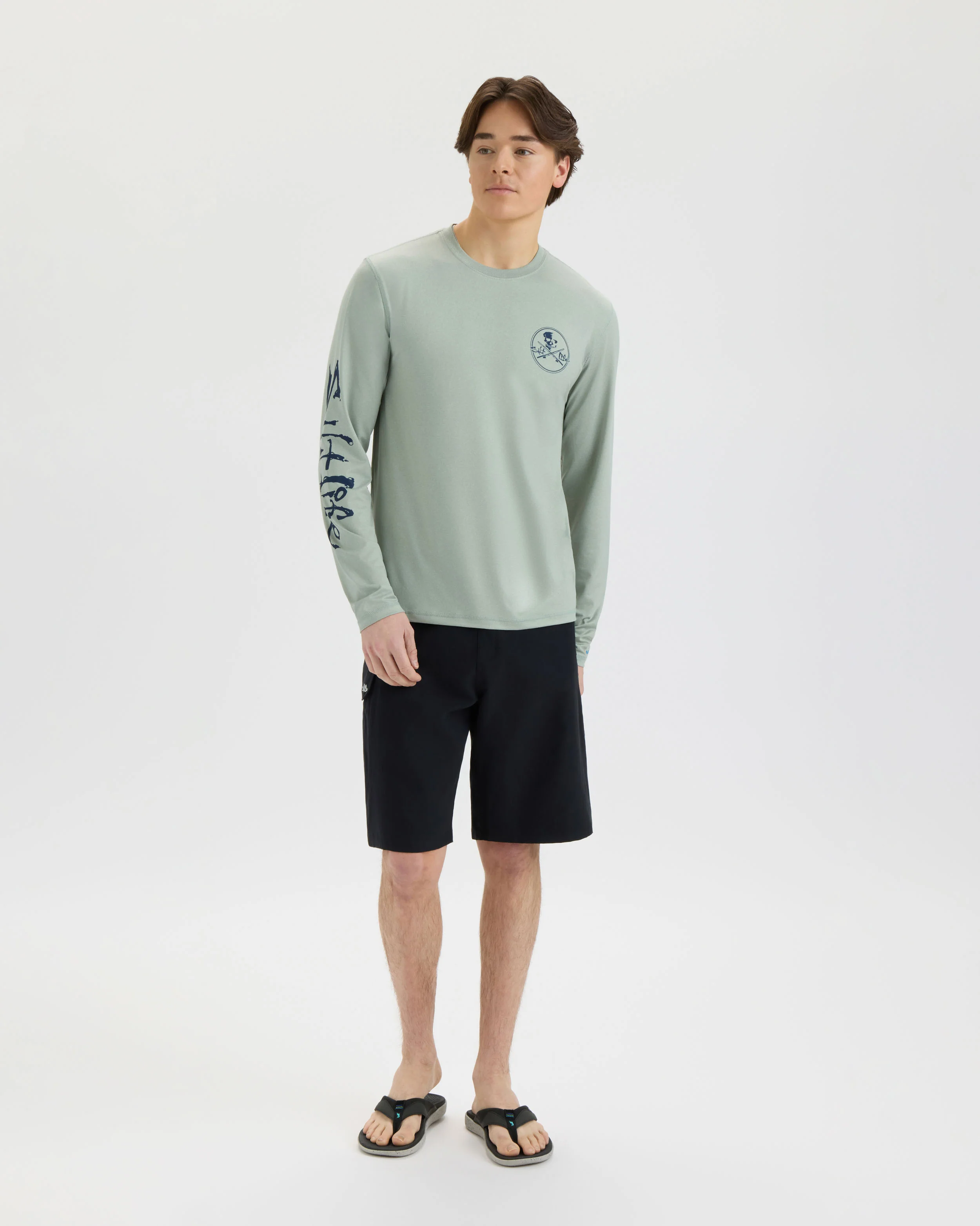 Skull and Poles SLX Performance Long Sleeve Tee - Image 5