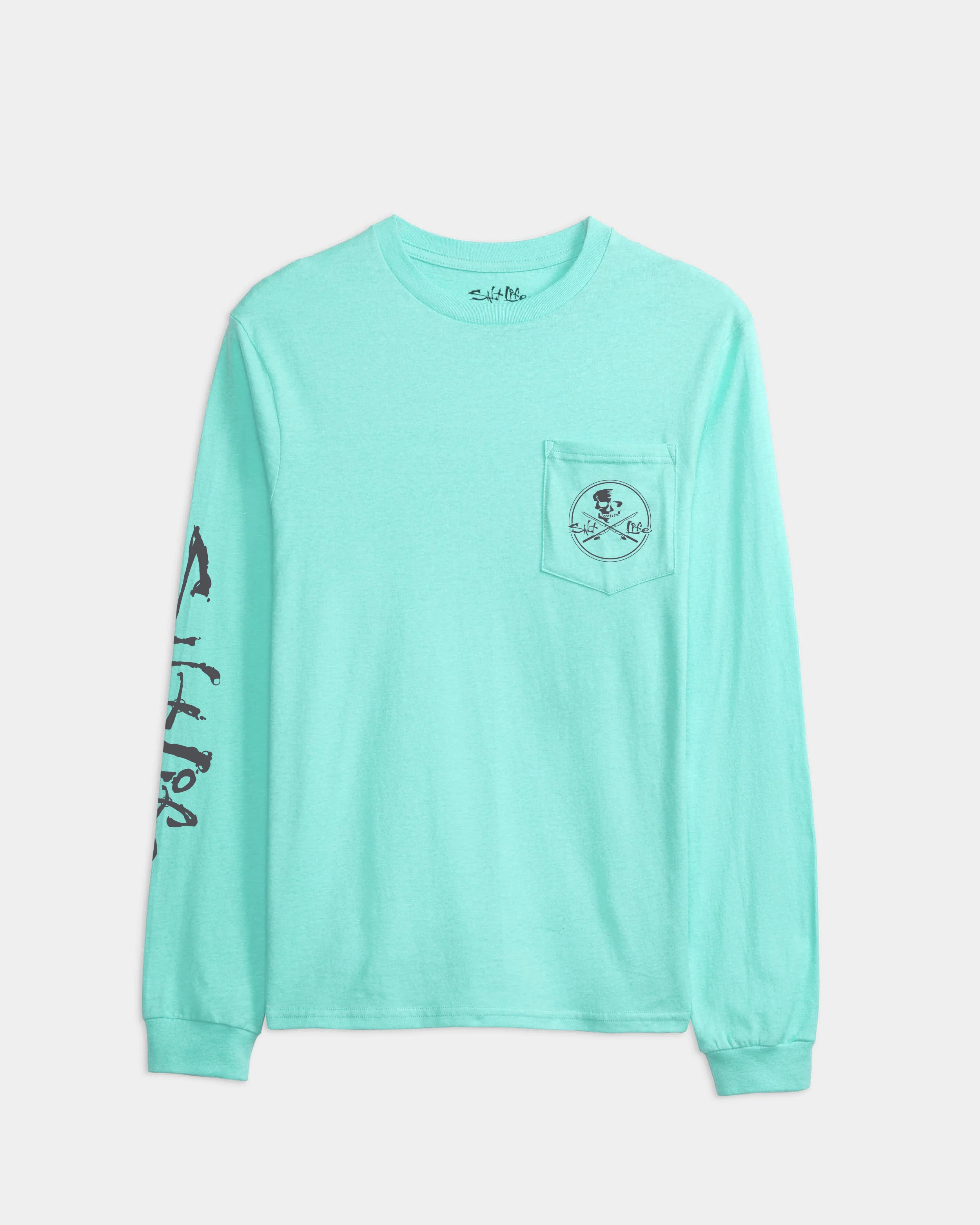 Men’s Skull and Poles Long Sleeve - Image 2