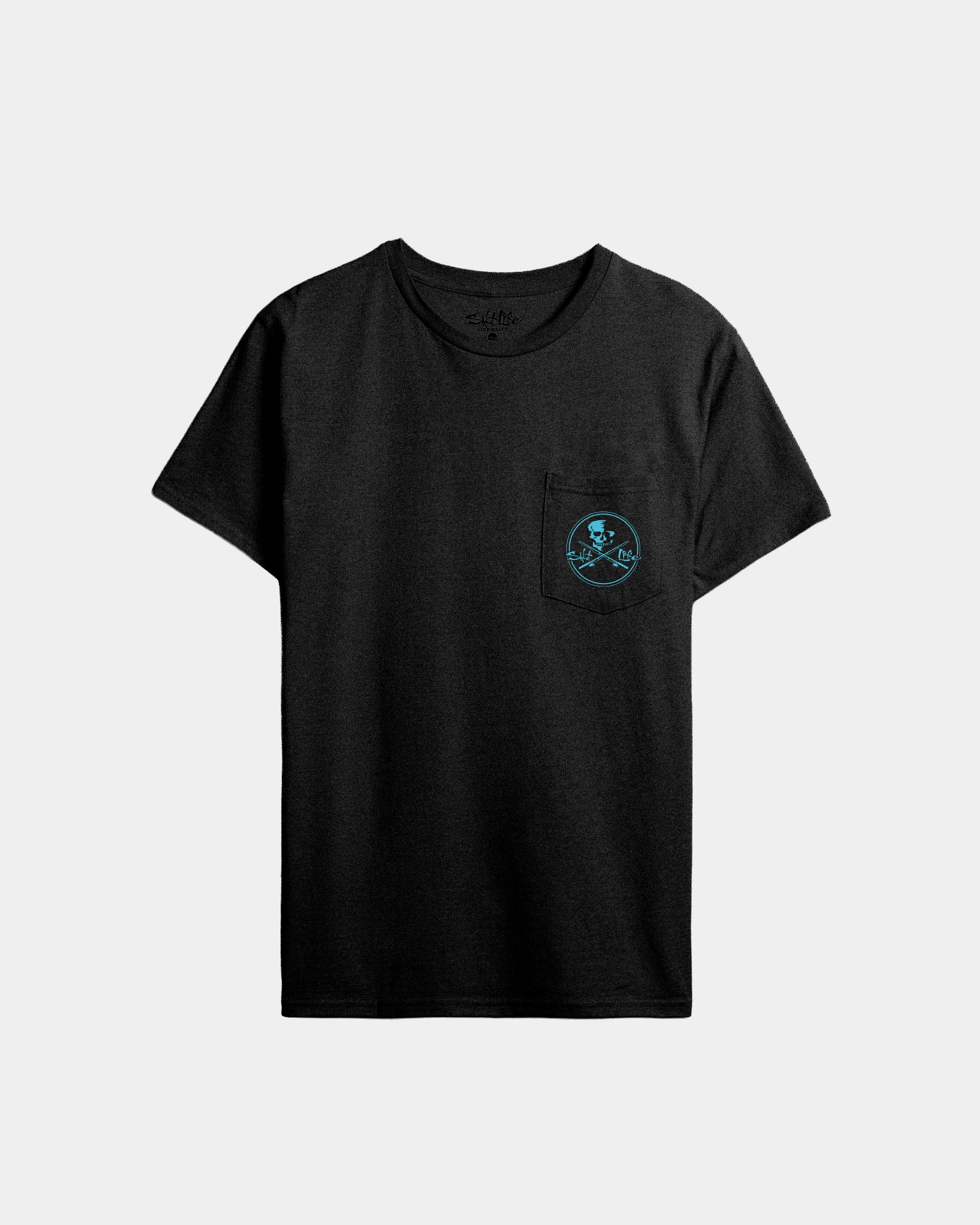 Men’s Skull and Poles Short Sleeve Tee - Image 2