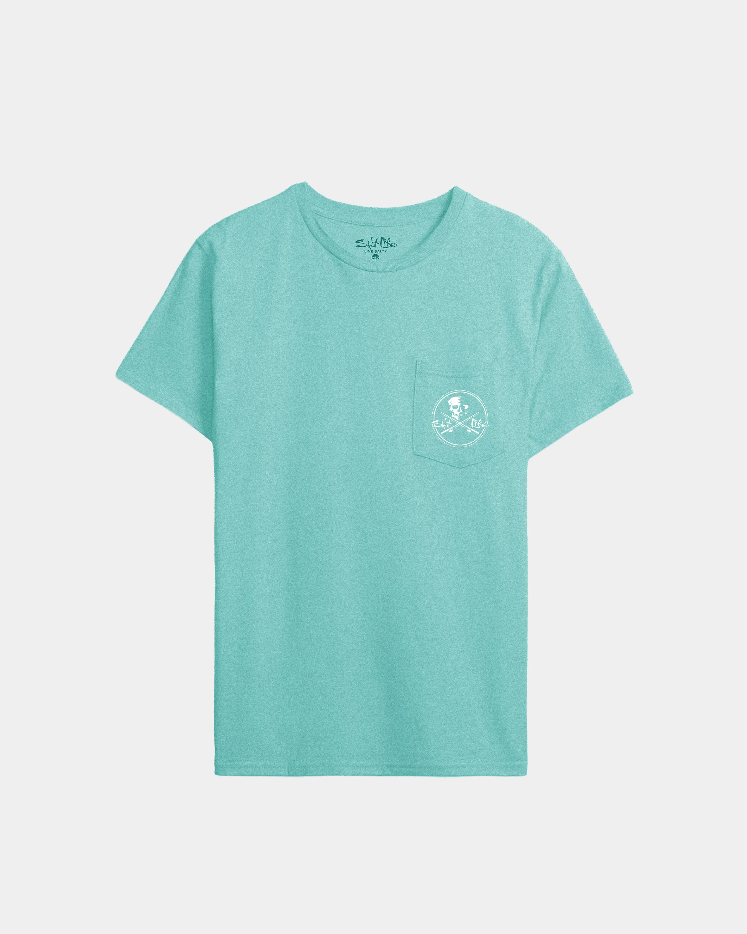 Men’s Skull and Poles Short Sleeve Tee - Image 2