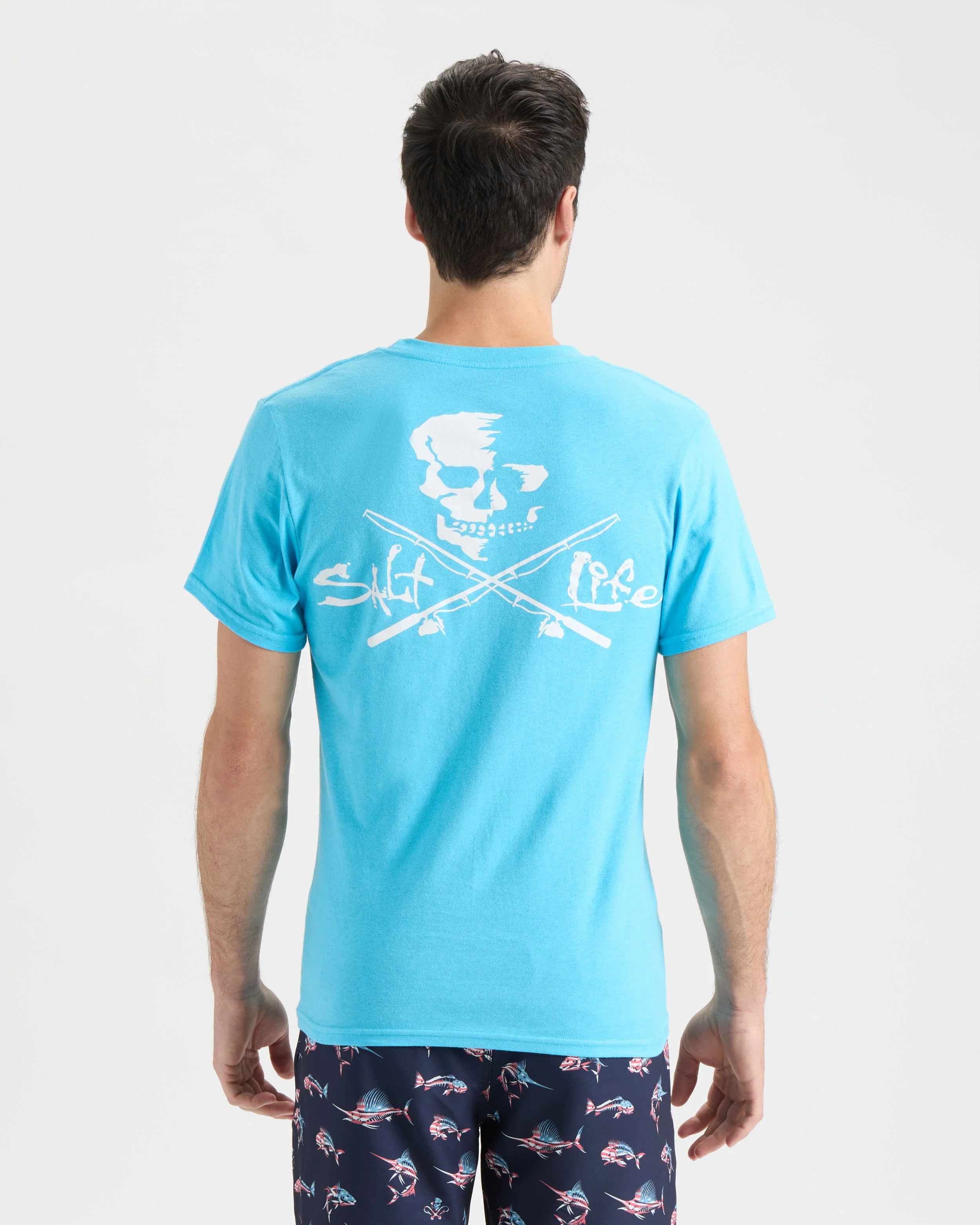 Men's Skull and Poles Short Sleeve Tee - Image 5