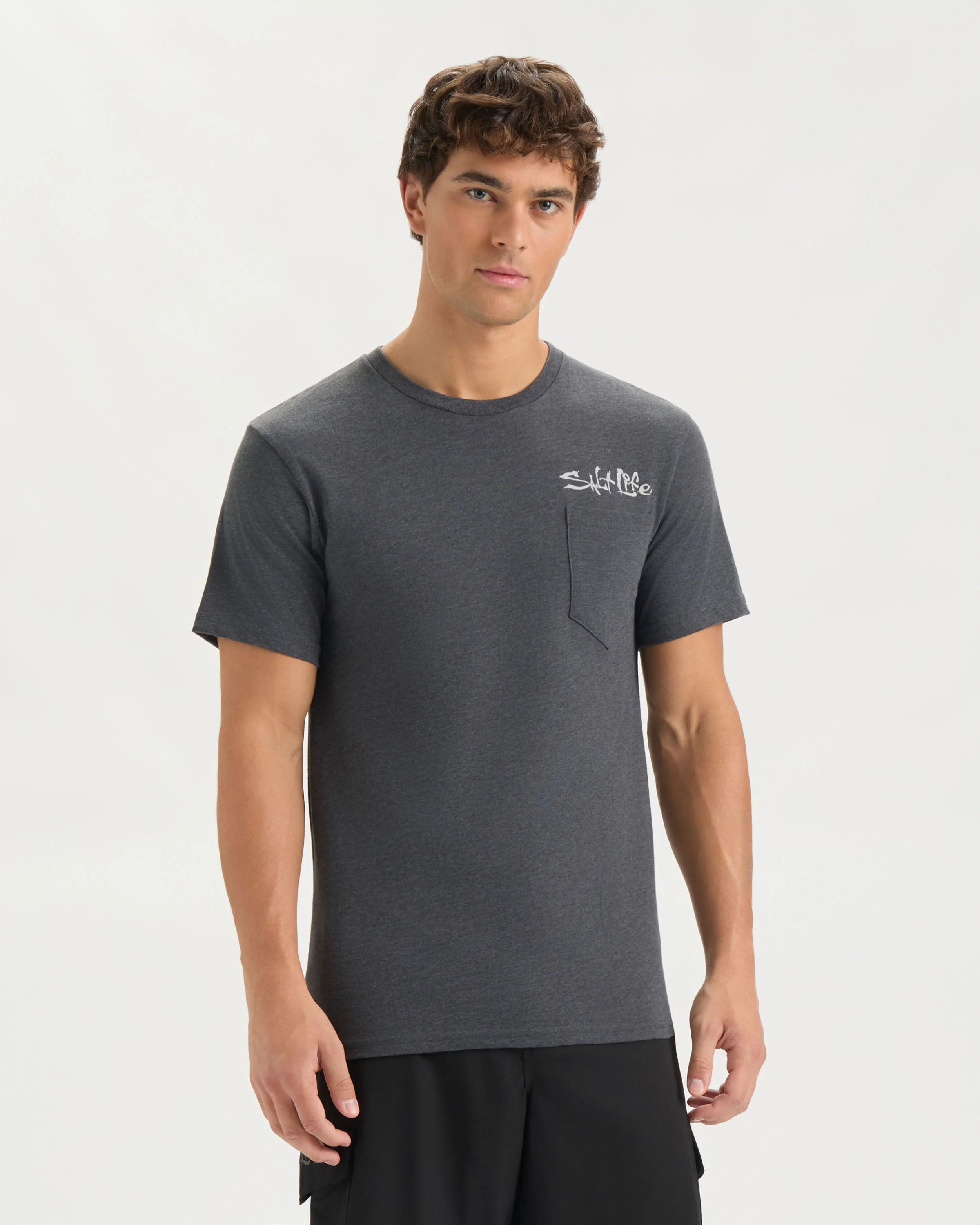 Men’s Striated Short Sleeve Tee - Image 2