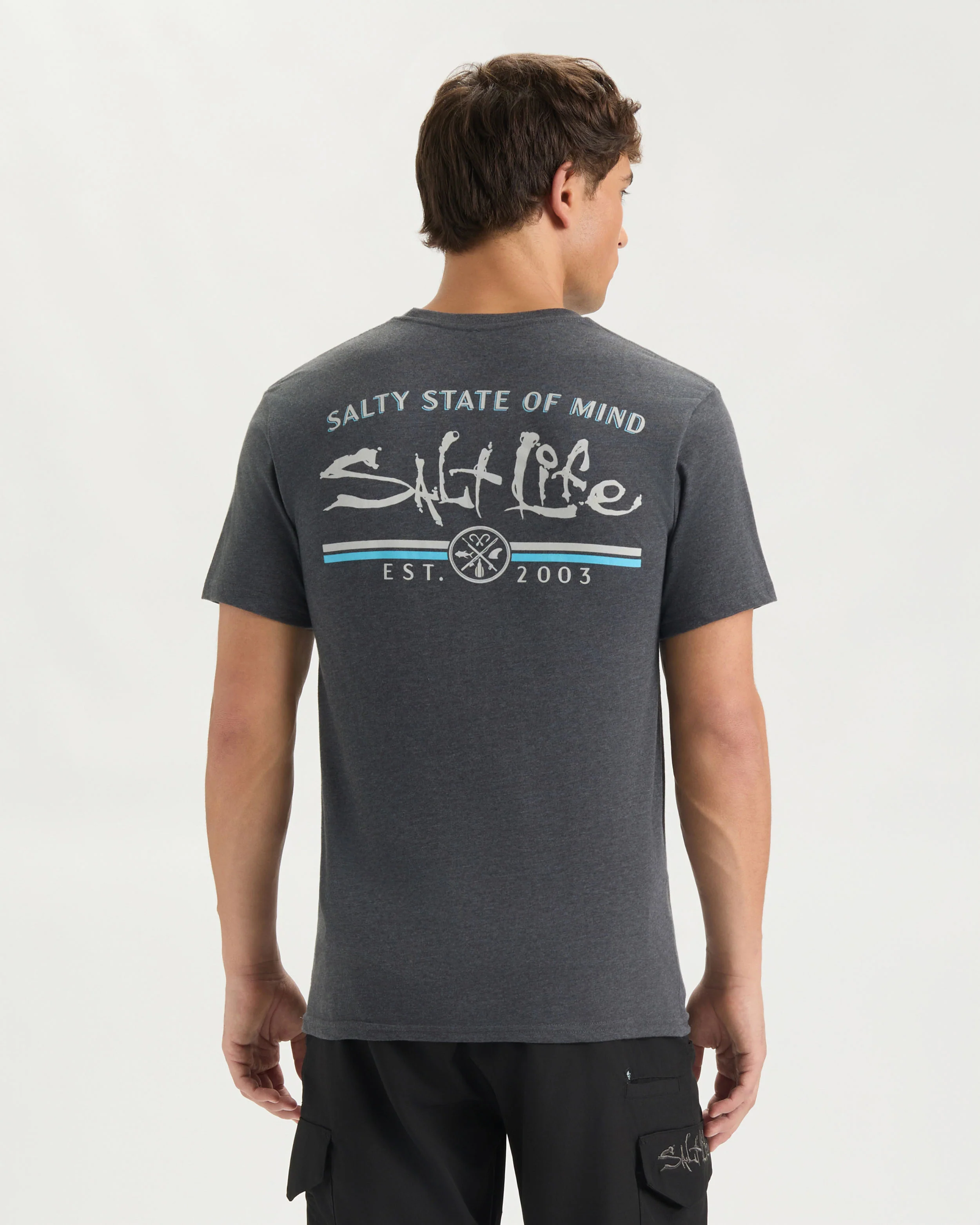 Men’s Striated Short Sleeve Tee - Image 4
