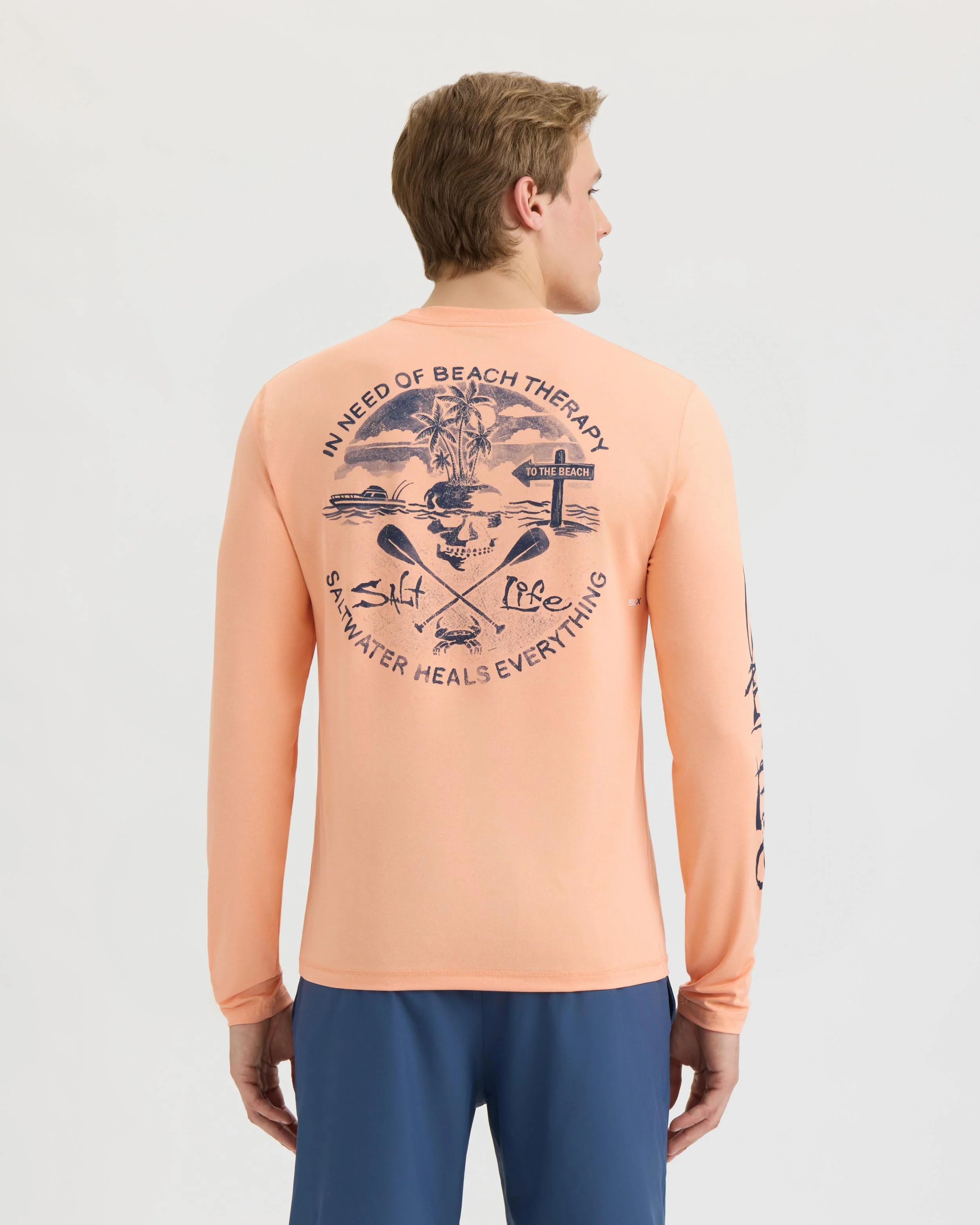 Men’s Therapy SLX Performance Long Sleeve Tee - Image 4
