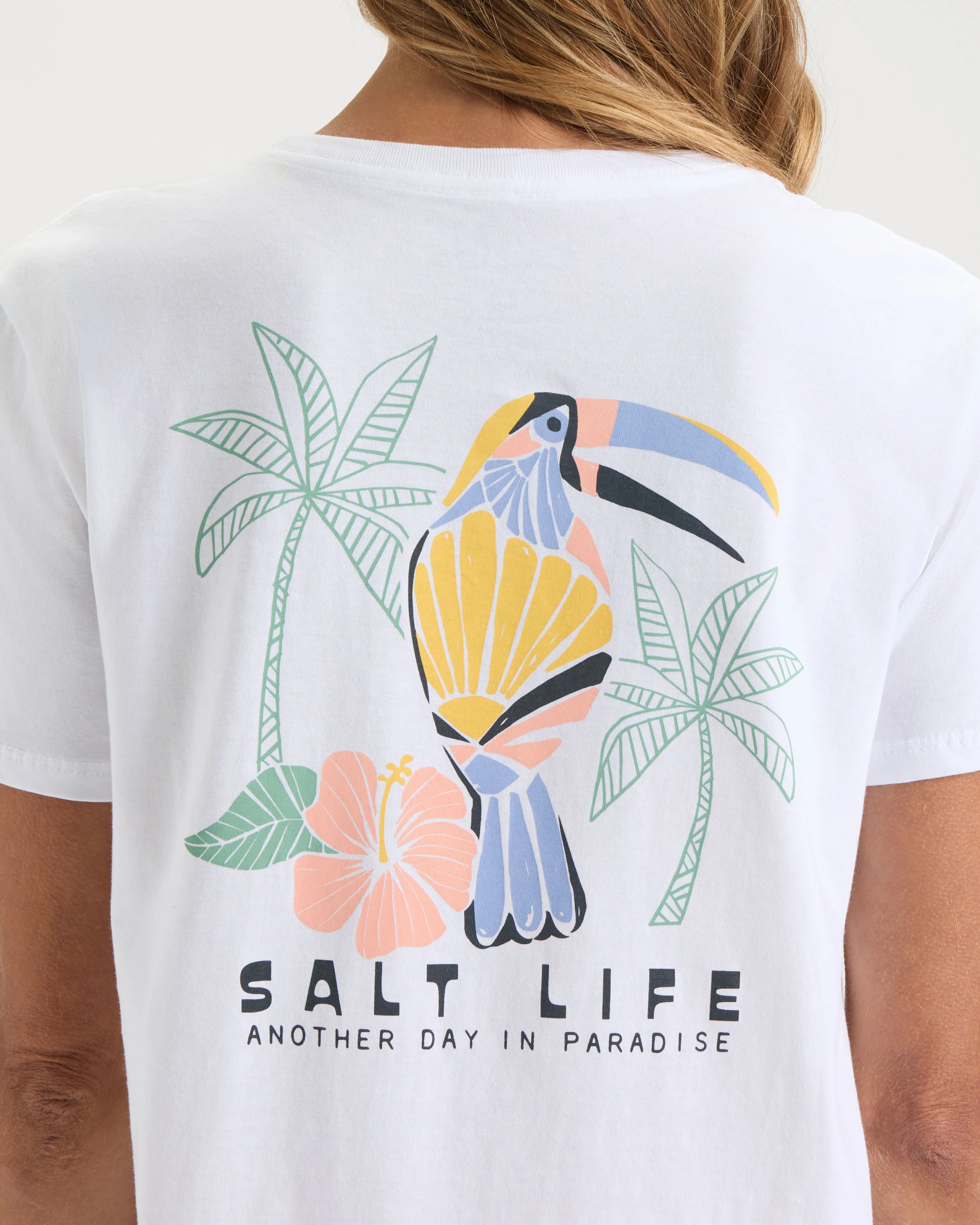 Women’s Toucan Palms Short Sleeve Tee - Image 5