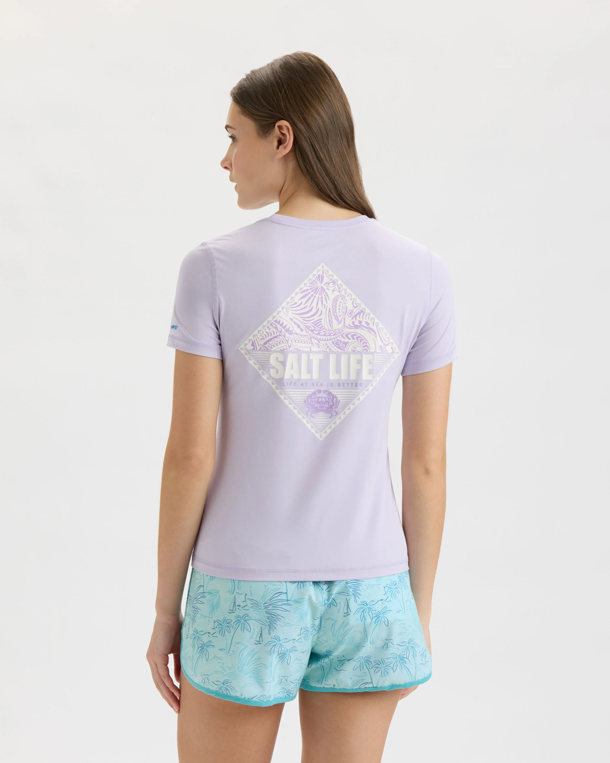 Women’s Tribal Salt Badge SLX Performance Short Sleeve Tee - Image 3