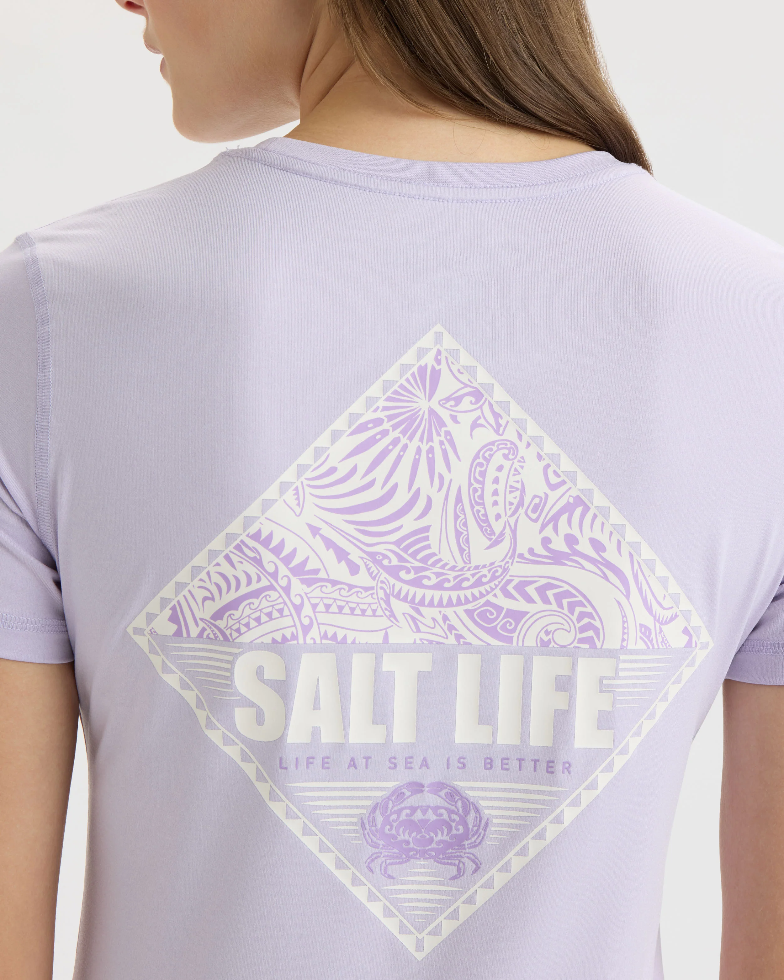 Women’s Tribal Salt Badge SLX Performance Short Sleeve Tee - Image 4