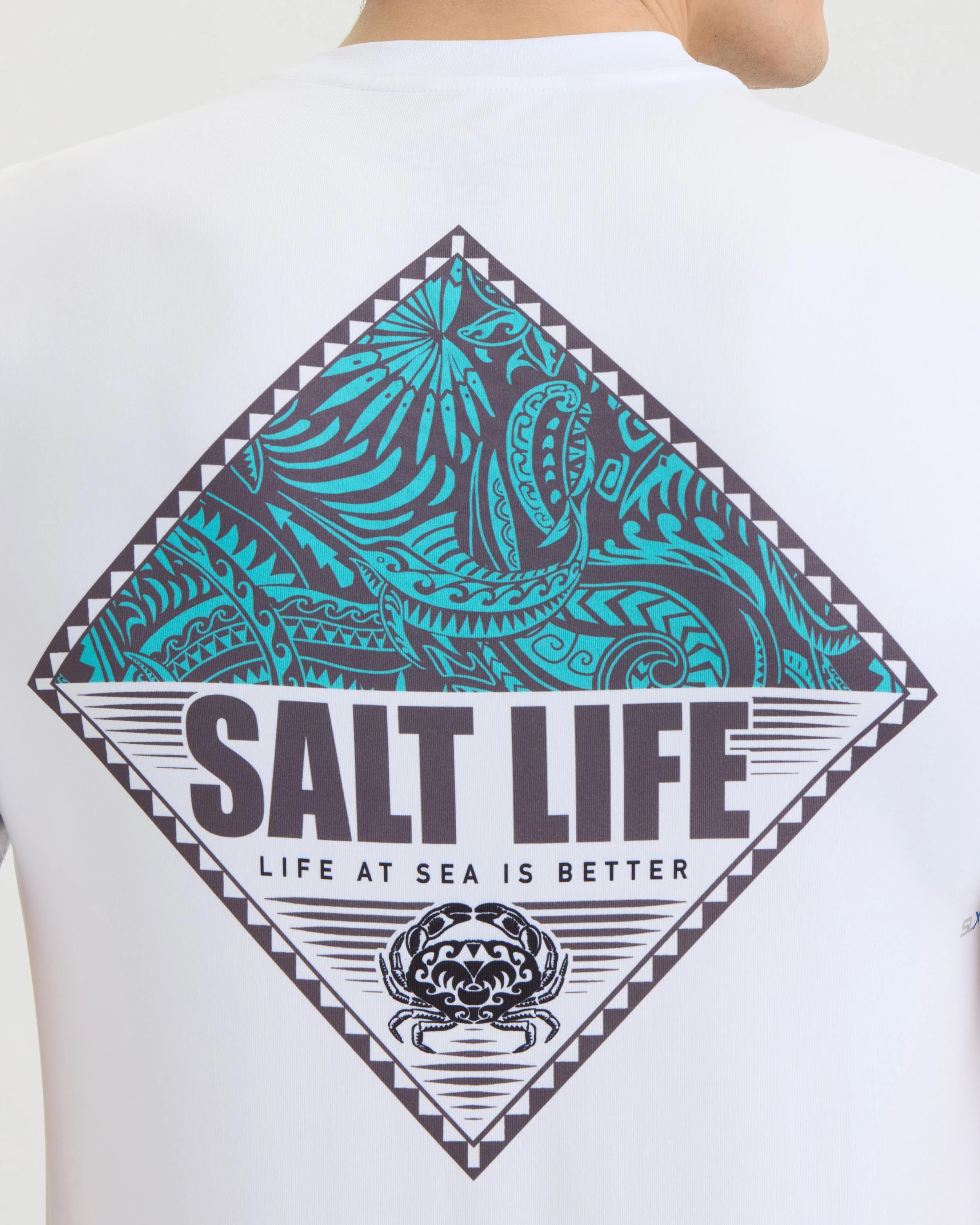 Men’s Tribal Salt Badge SLX Performance Short Sleeve Tee - Image 5