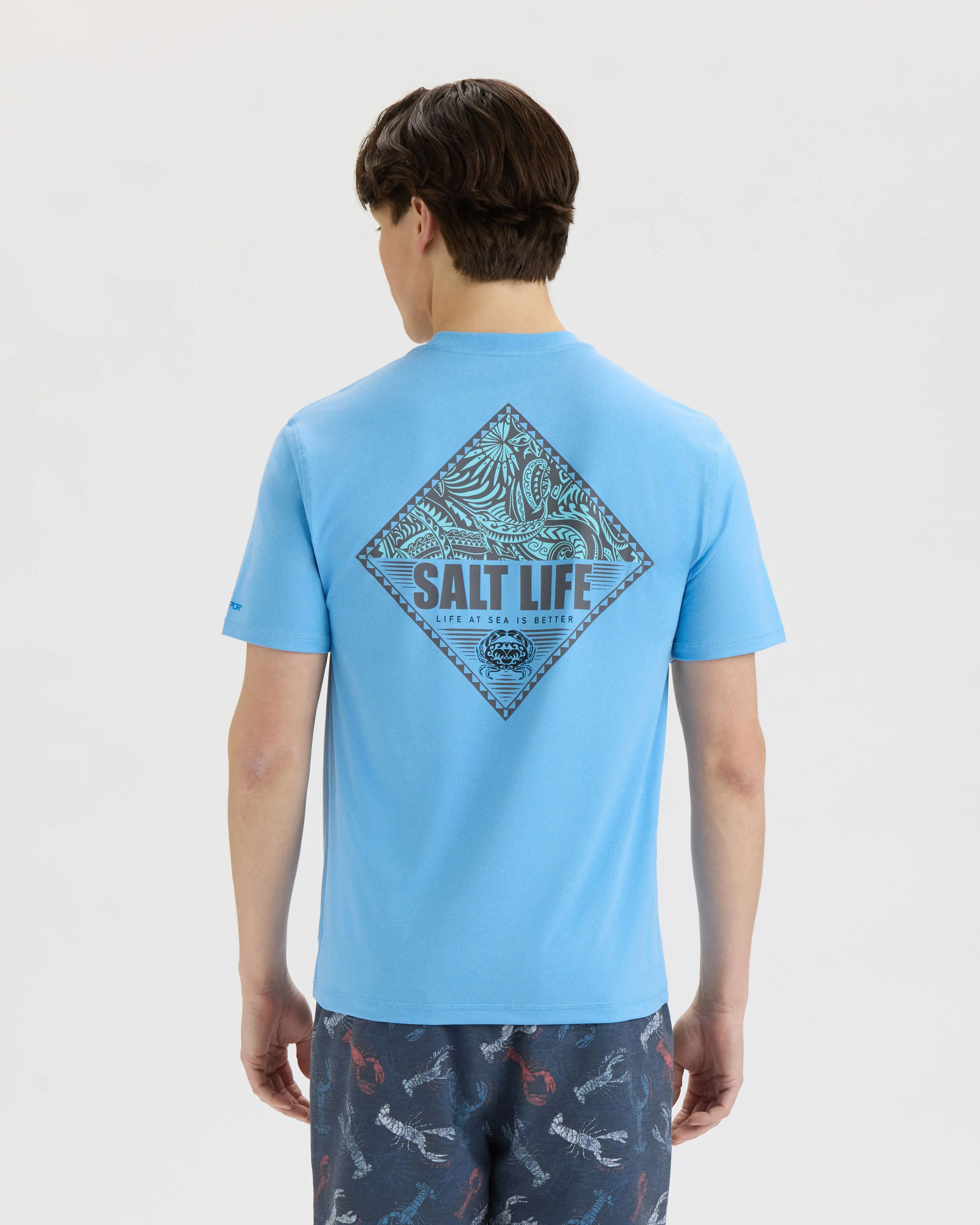 Men’s Tribal Salt Badge SLX Performance Short Sleeve Tee - Image 3