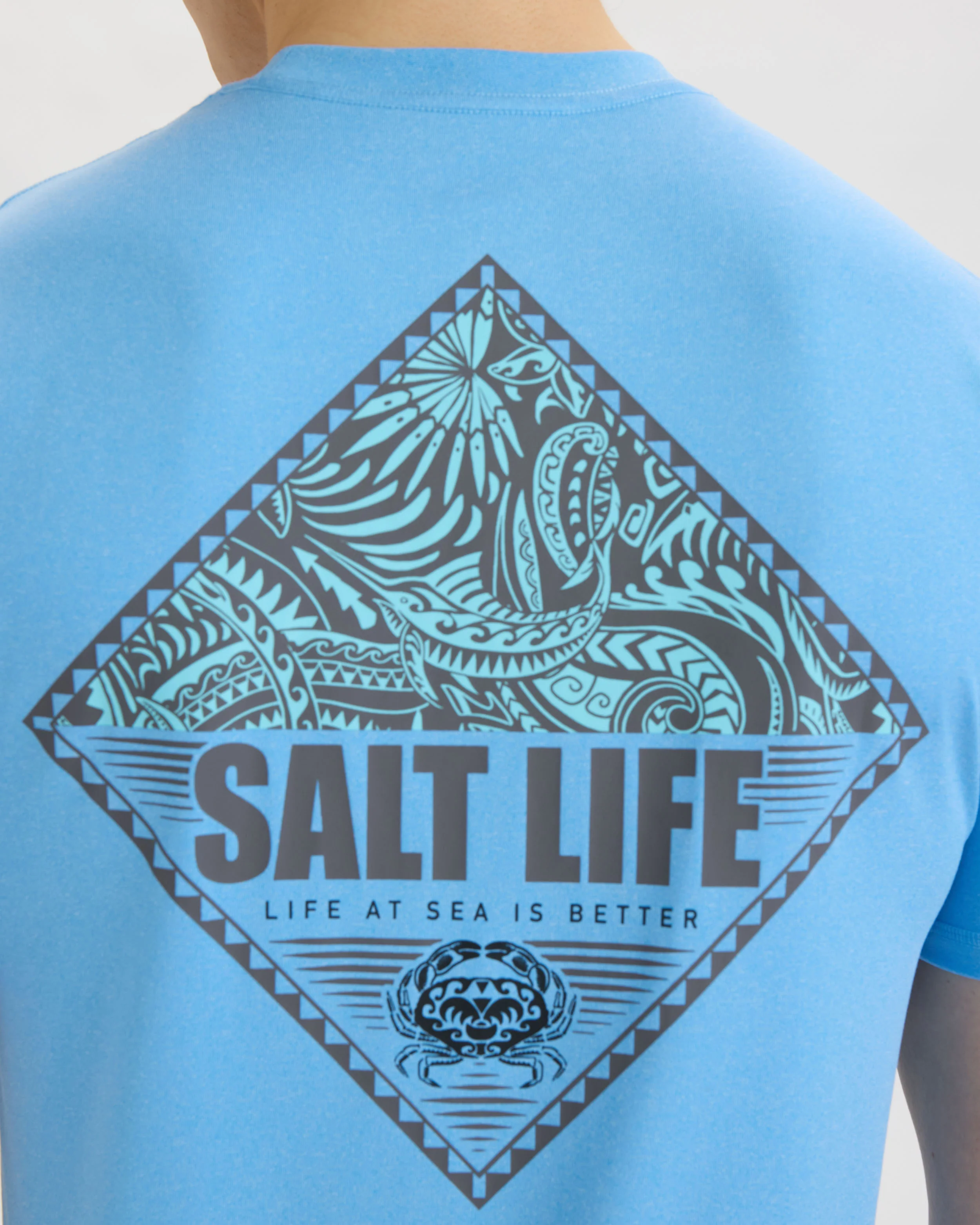 Men’s Tribal Salt Badge SLX Performance Short Sleeve Tee - Image 4