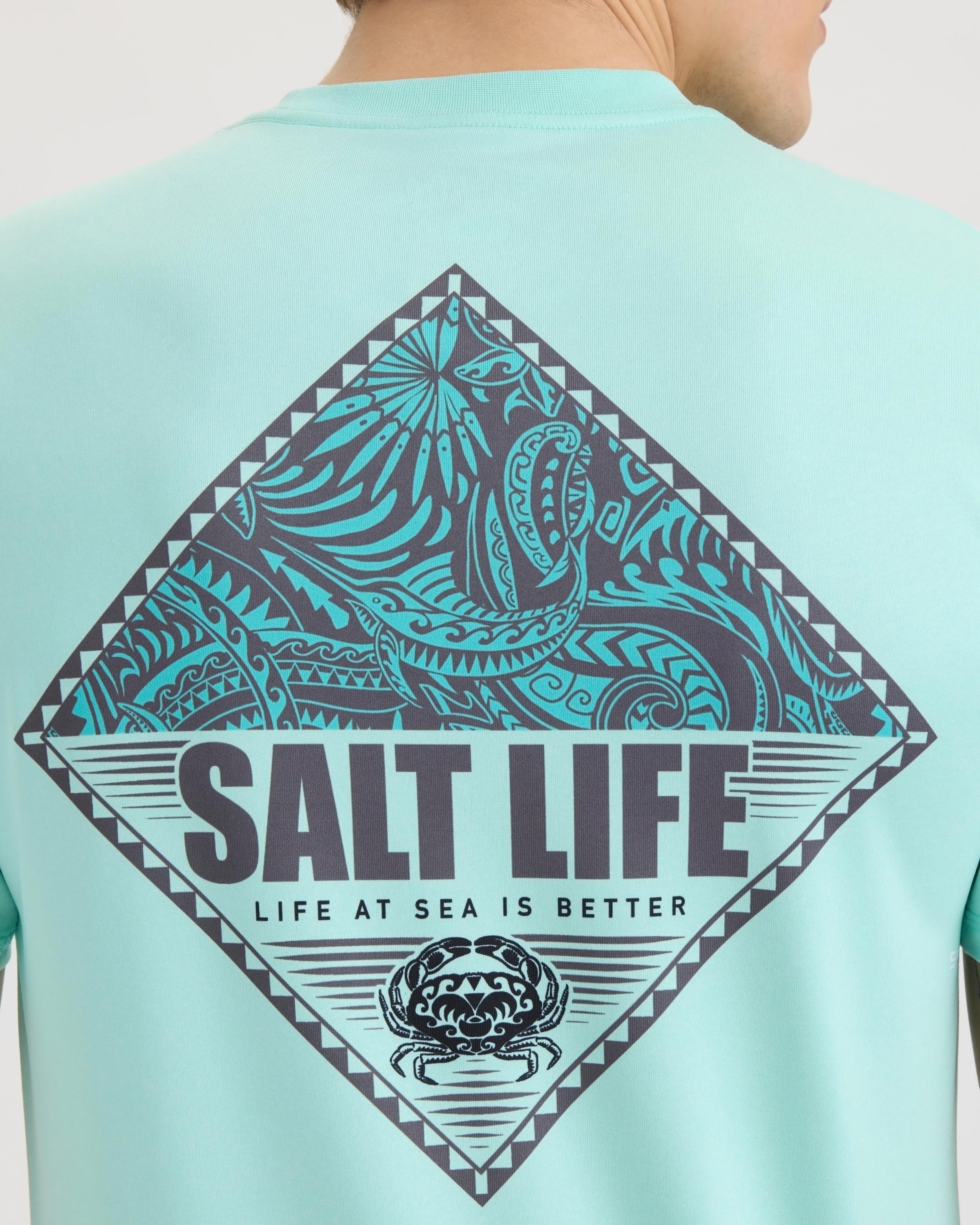 Men’s Tribal Salt Badge SLX Performance Short Sleeve Tee - Image 5