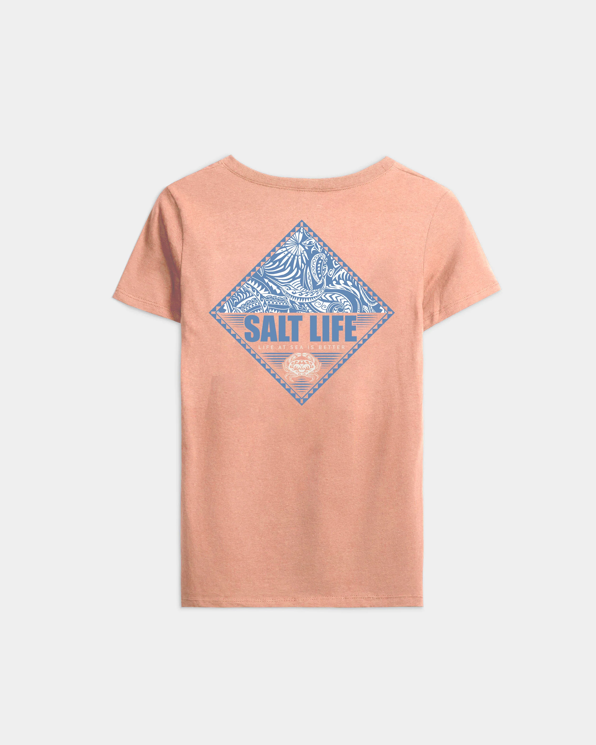 Women’s Tribal Salt Badge Short Sleeve Tee - Image 2