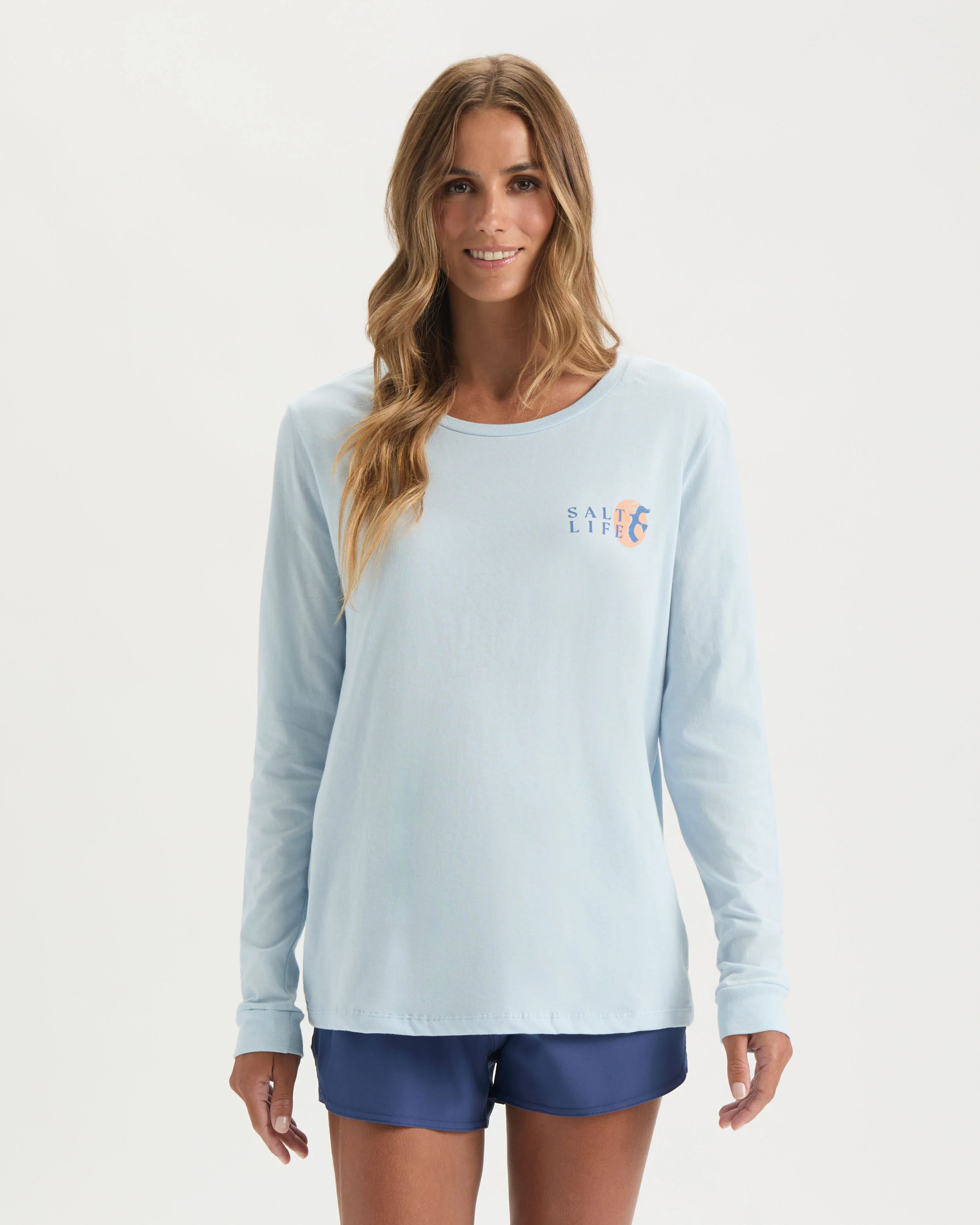 Women’s Tropic Sway Long Sleeve Shirt - Image 2