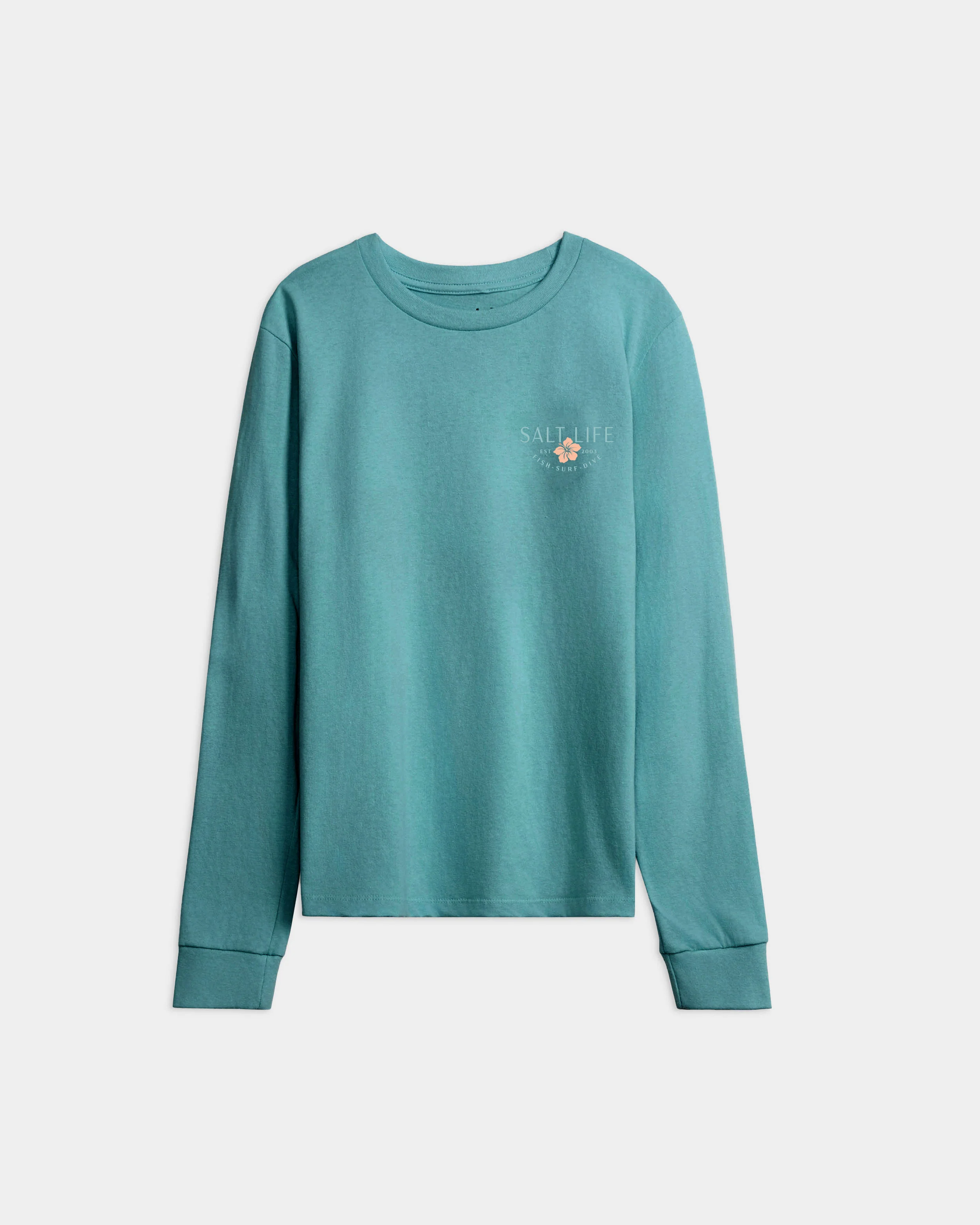 Women’s Tropical Retreat Long Sleeve Tee - Image 2