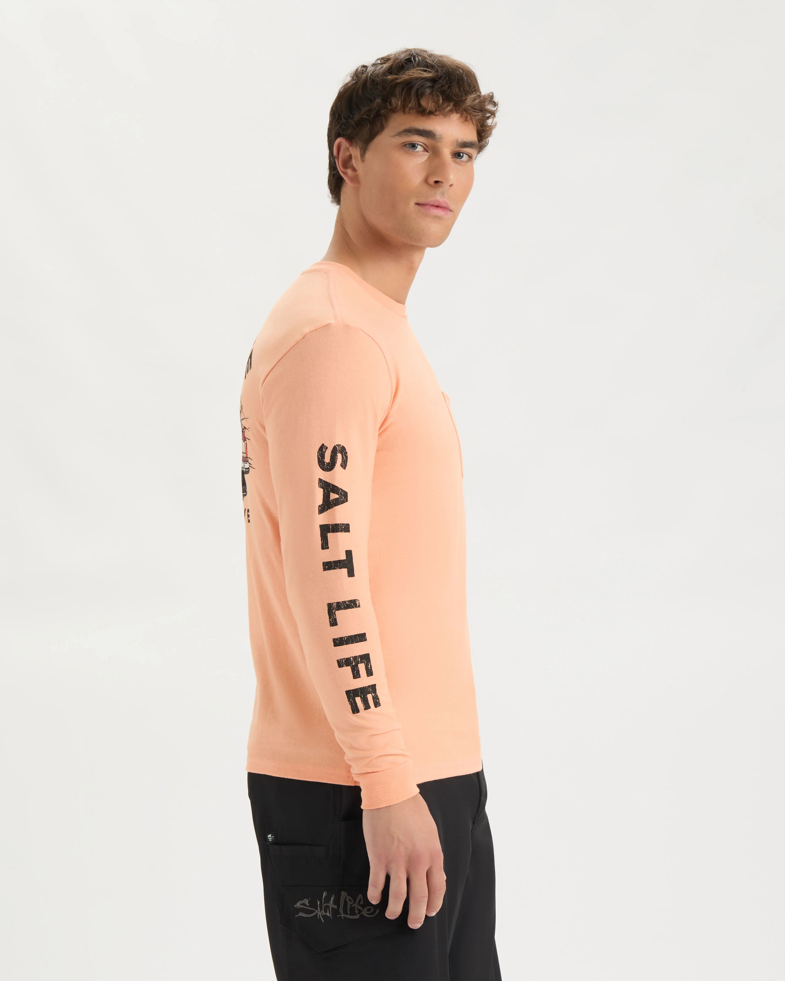 Men’s Truck and Tail Long Sleeve Shirt - Image 3