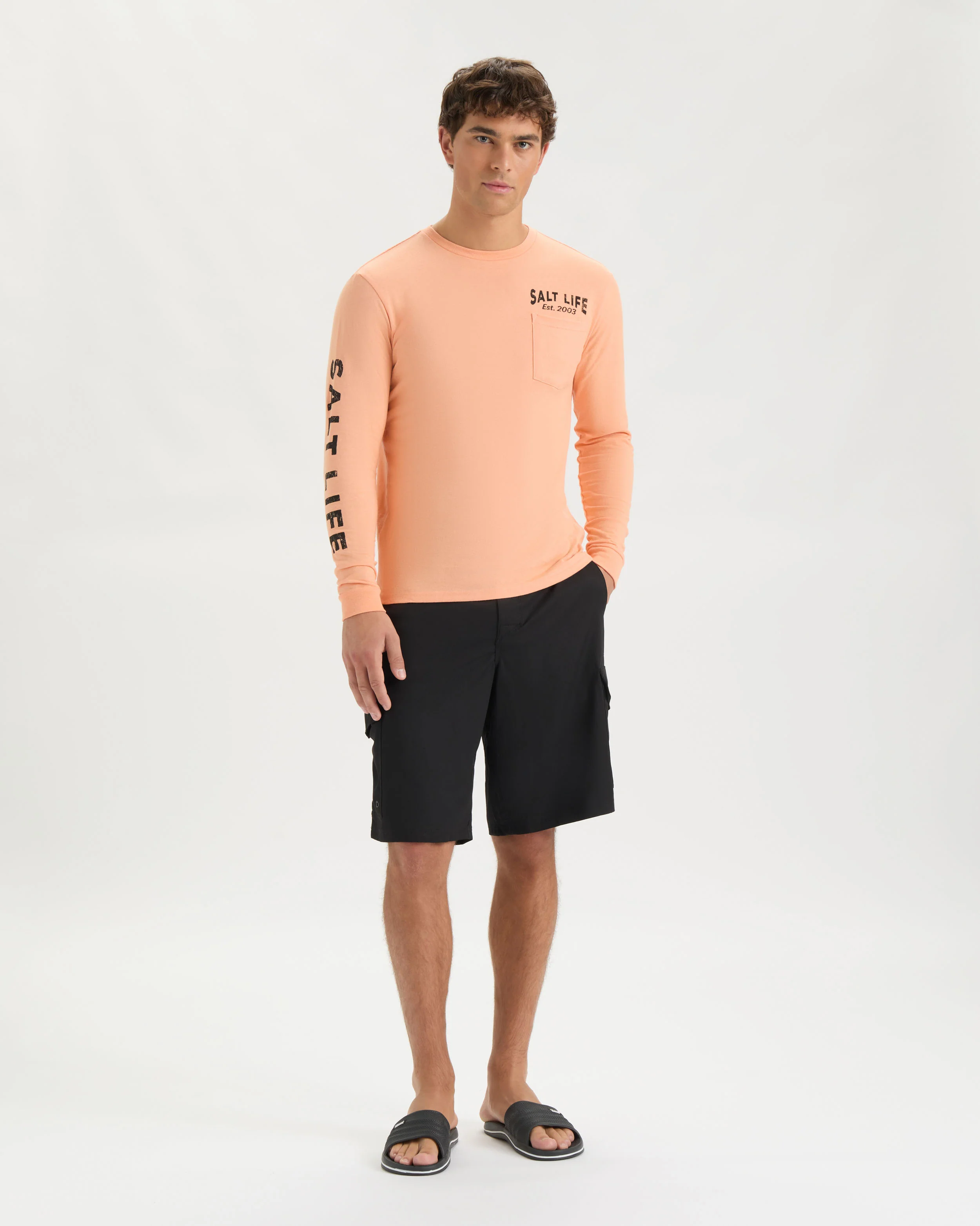 Men’s Truck and Tail Long Sleeve Shirt - Image 6