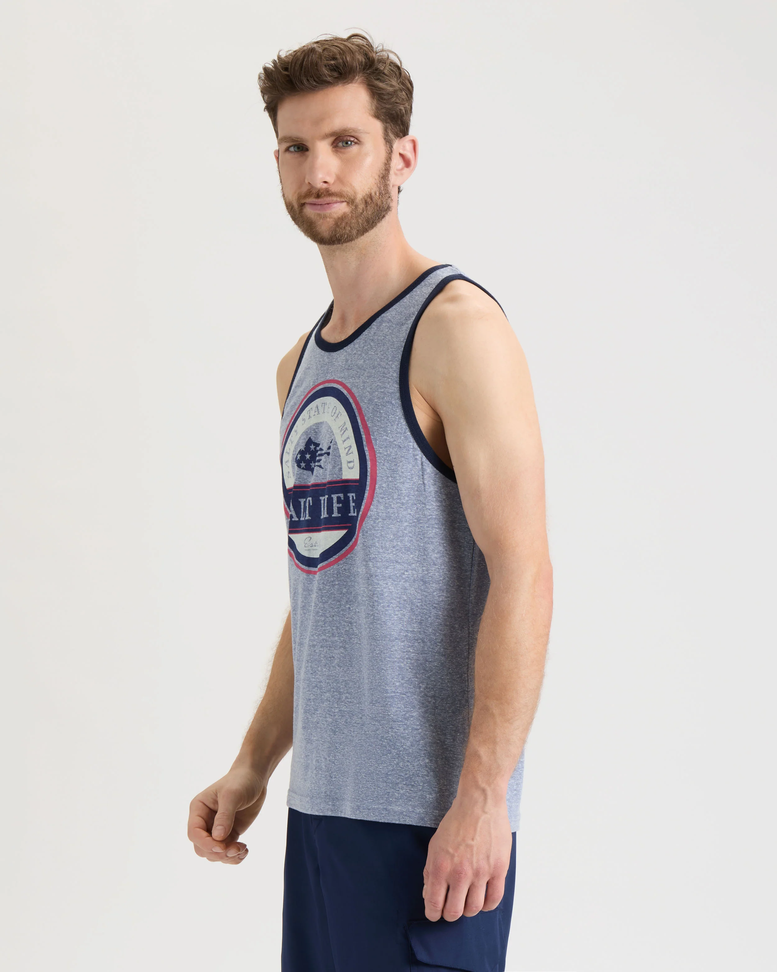 Men's Tuna Nation Tank Top - Image 3