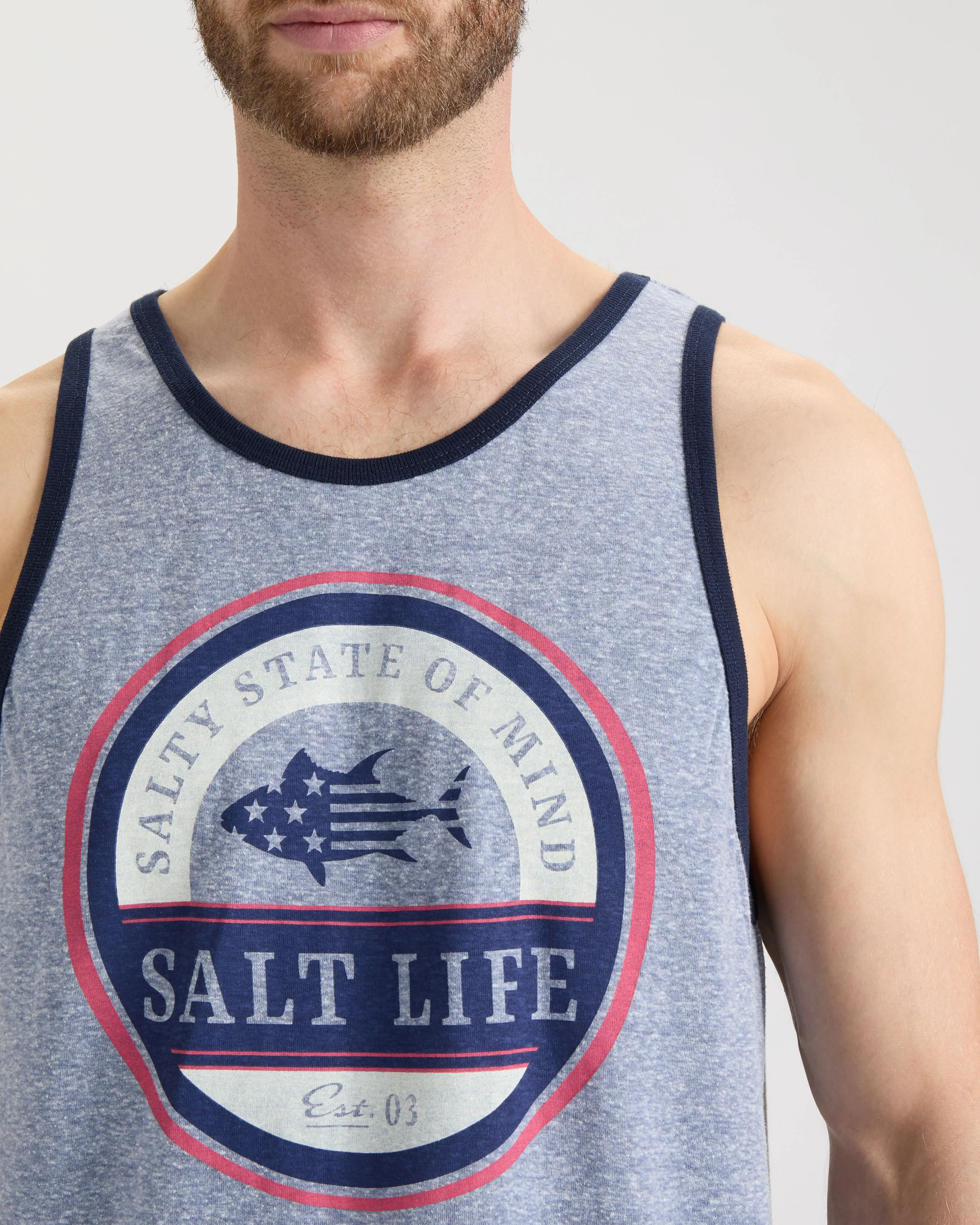 Men's Tuna Nation Tank Top - Image 5