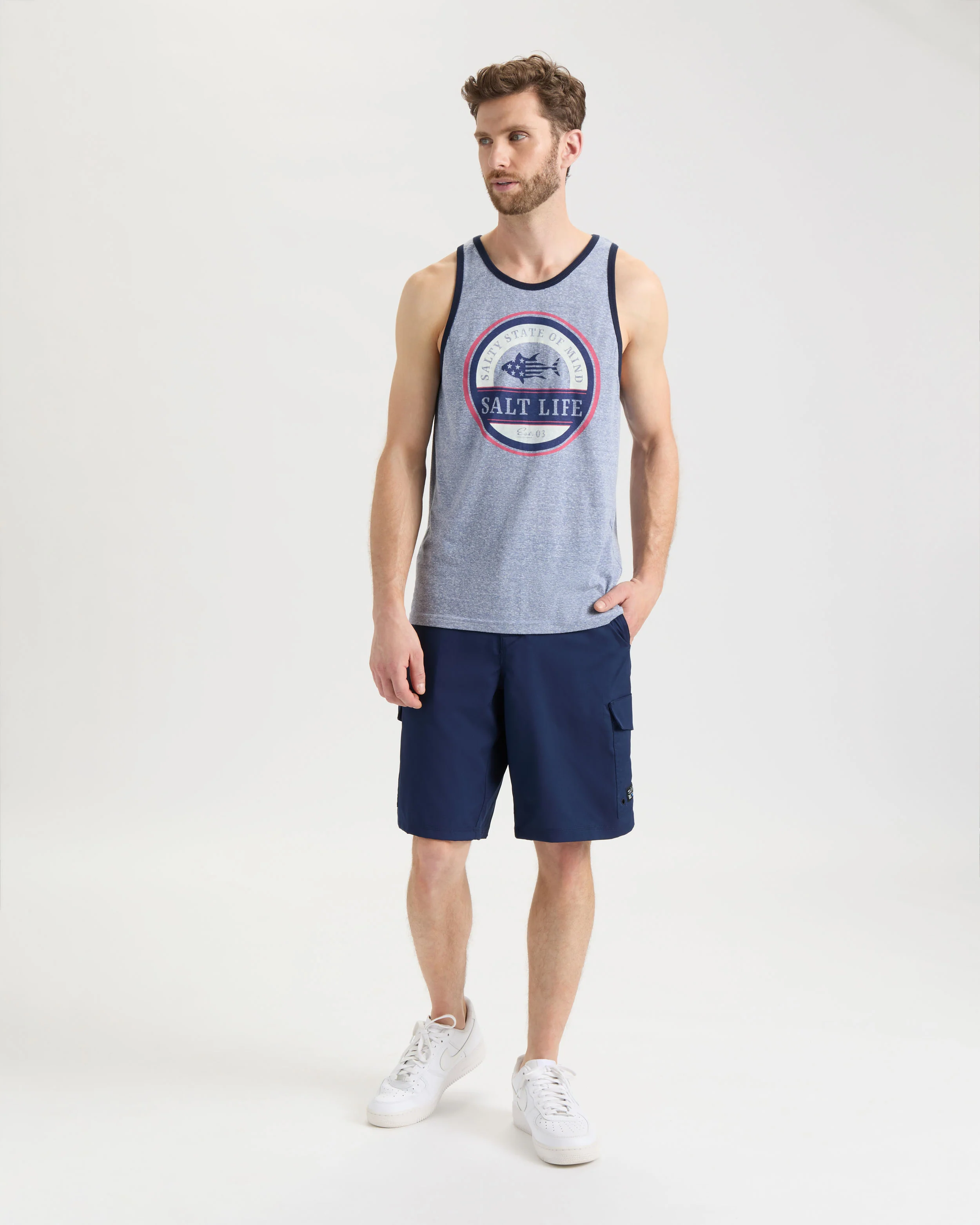 Men's Tuna Nation Tank Top - Image 6