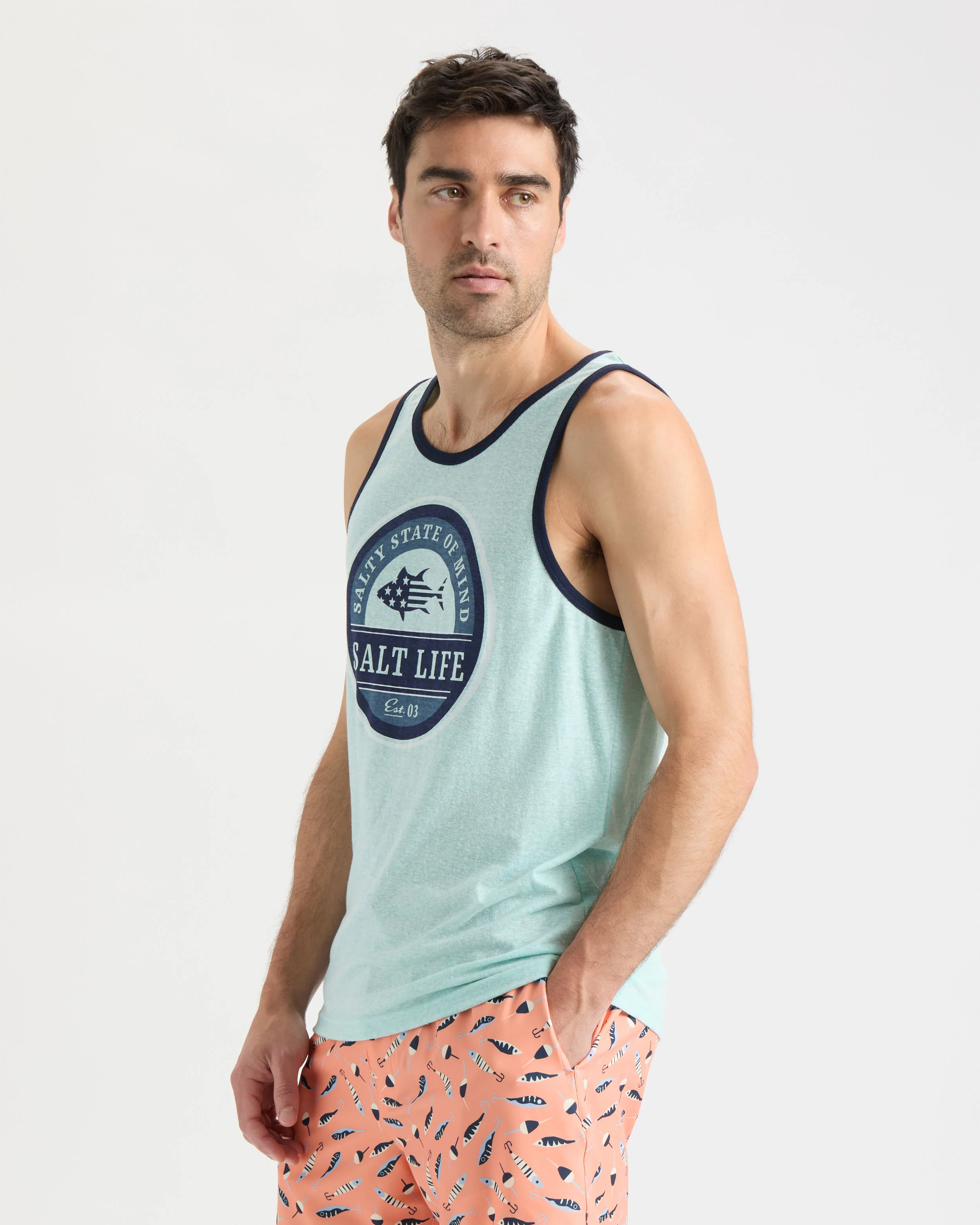 Men's Tuna Nation Tank Top - Image 4