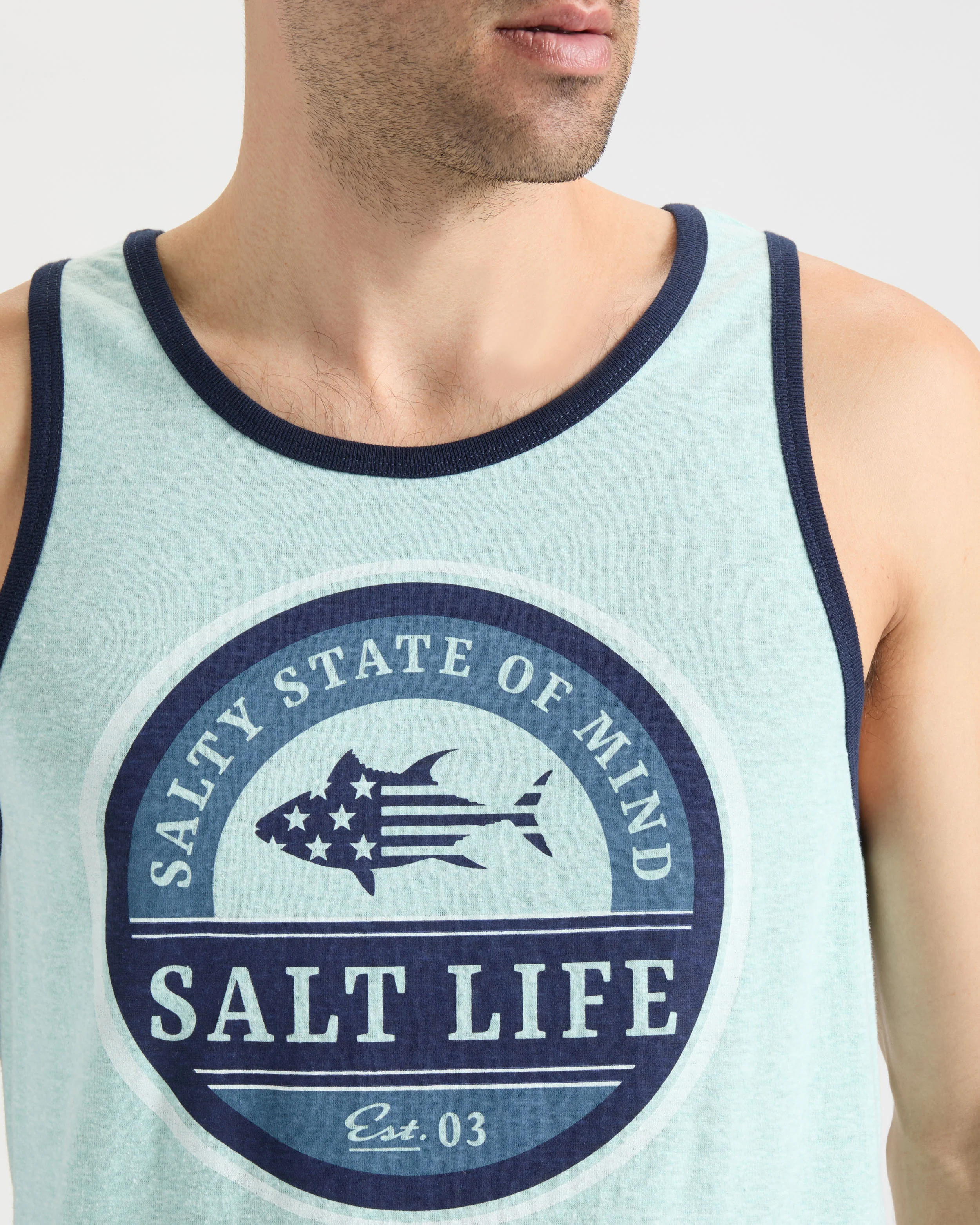 Men's Tuna Nation Tank Top - Image 6