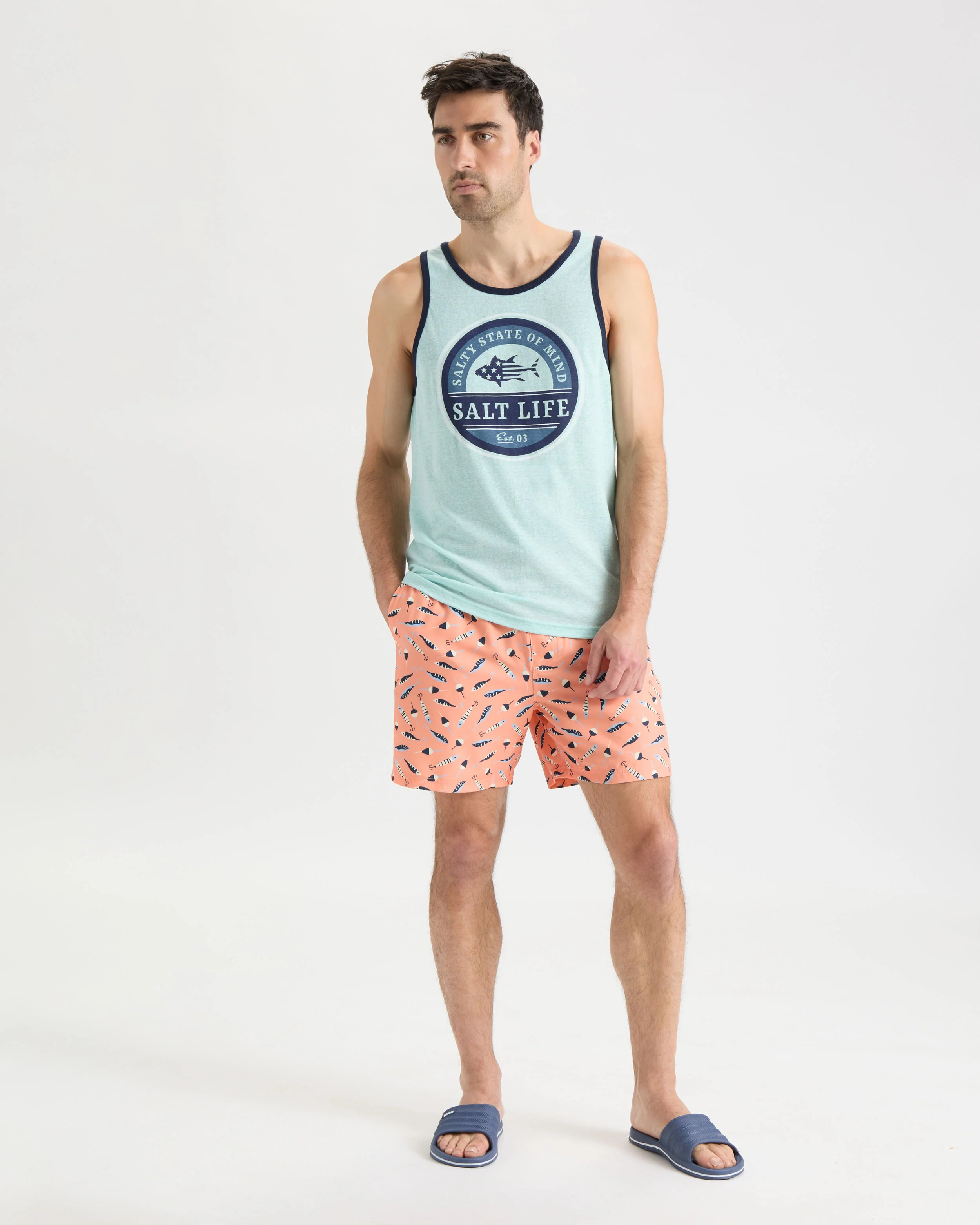 Men's Tuna Nation Tank Top - Image 7