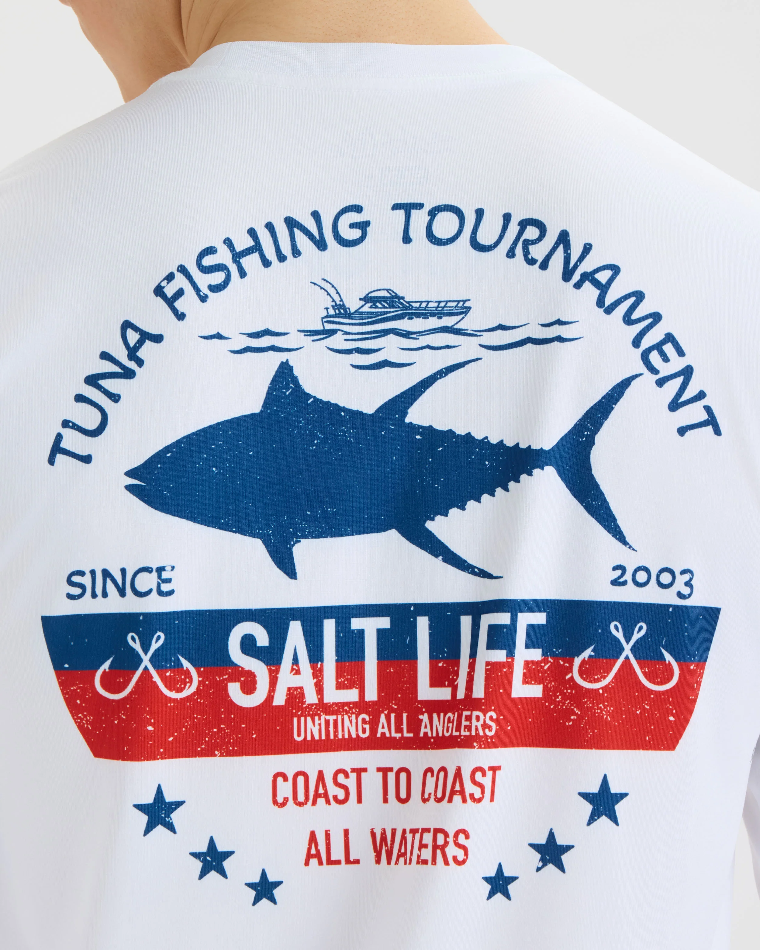 Men’s Tuna Tournament Long Sleeve SLX Performance Tee - Image 5