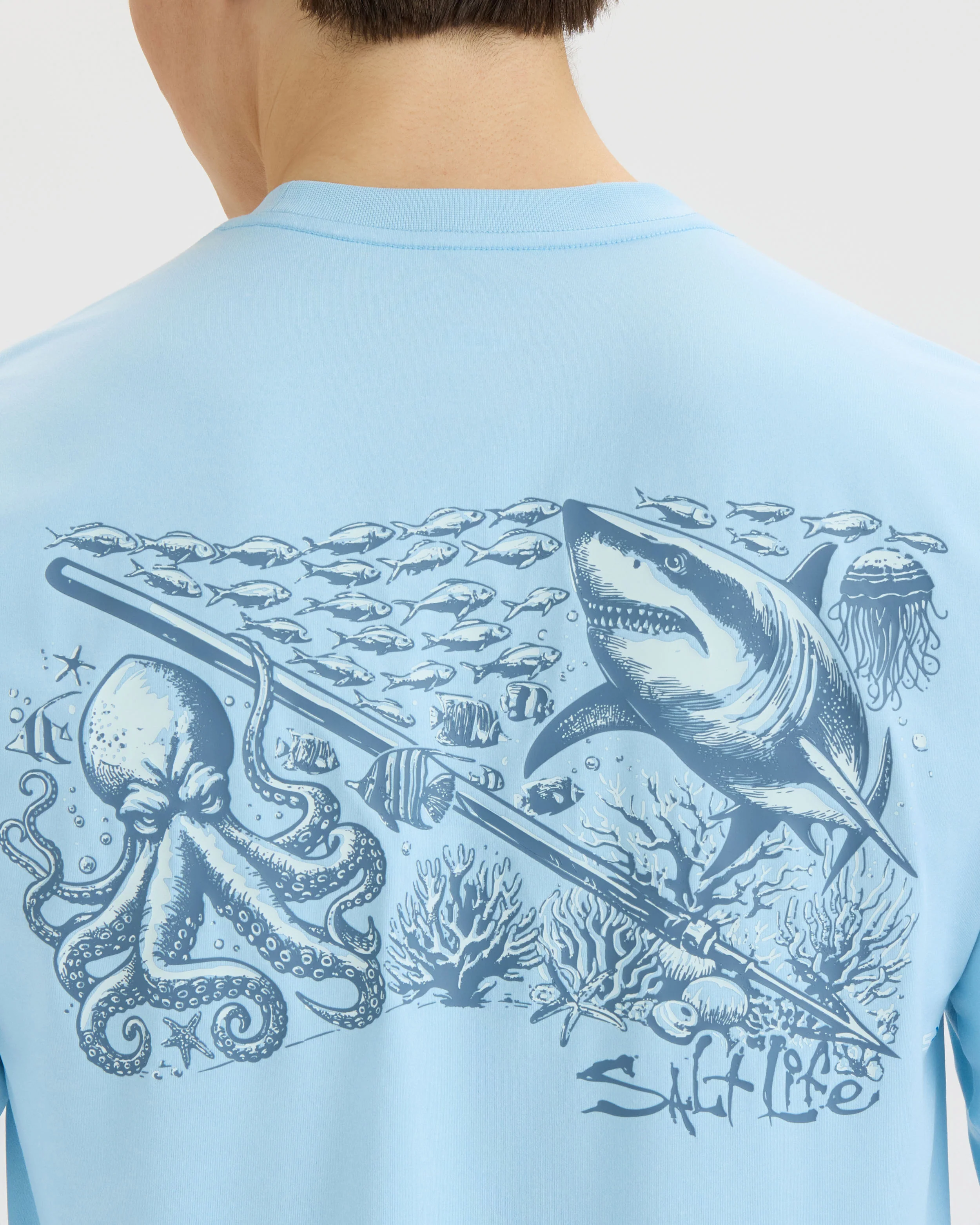 Men’s Underwater Diving 2.0 SLX Performance Long Sleeve Tee - Image 4