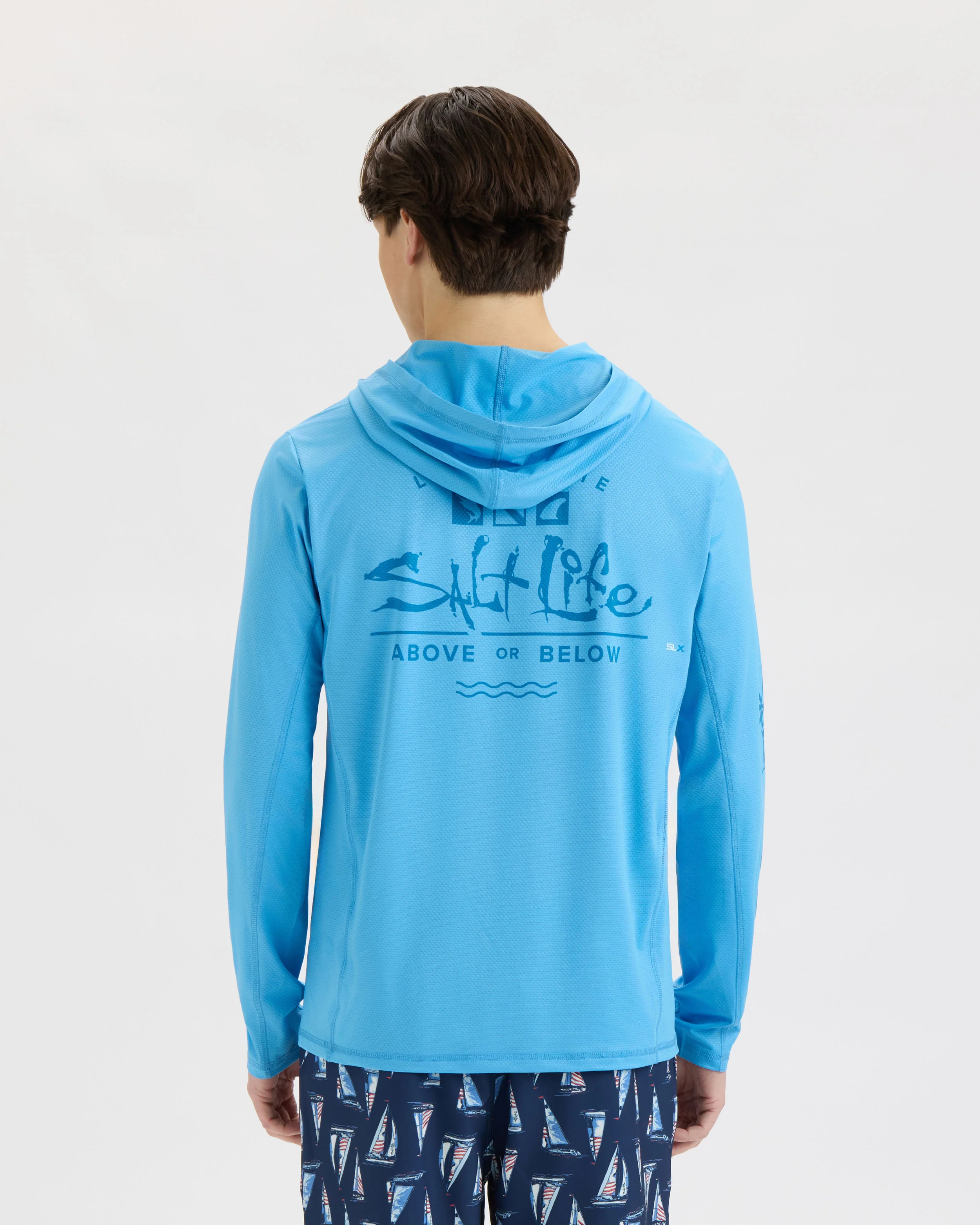 Men’s Upwell 2.0 Perforated SLX Performance Hoodie - Image 4