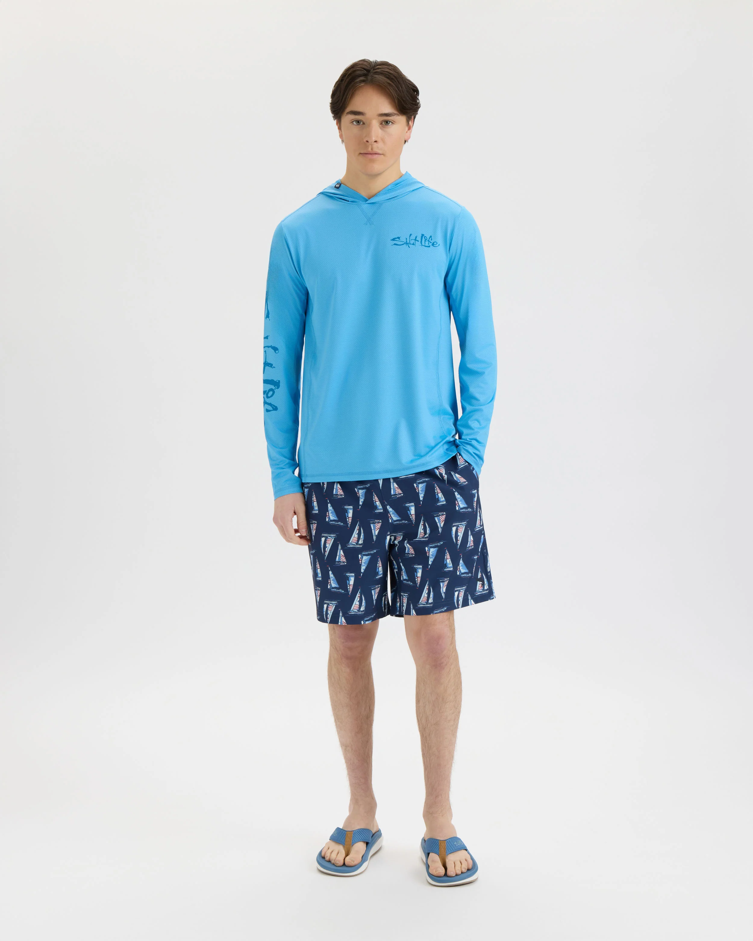 Men’s Upwell 2.0 Perforated SLX Performance Hoodie - Image 6