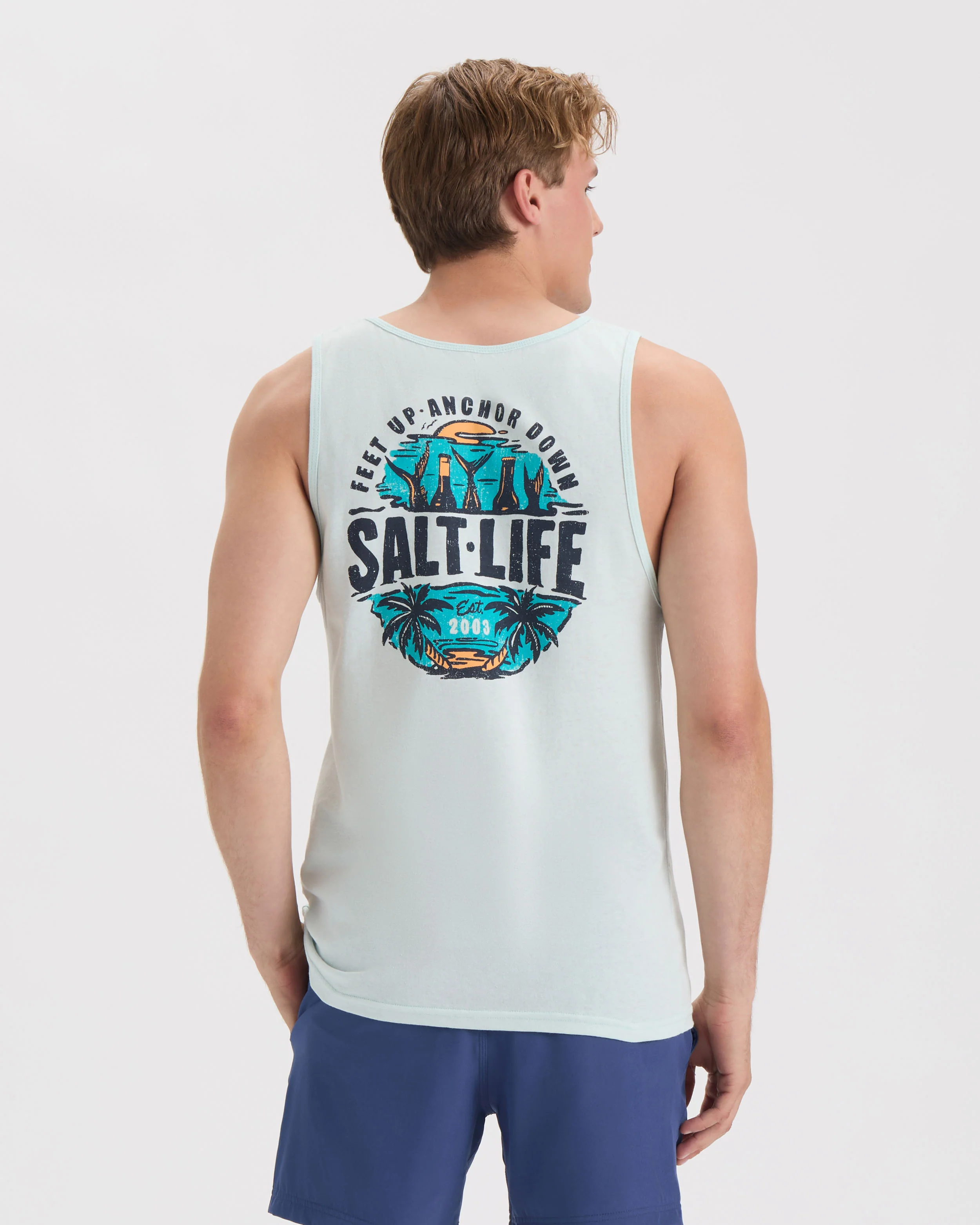 Men's Weekend Forecast Tank Top - Image 4